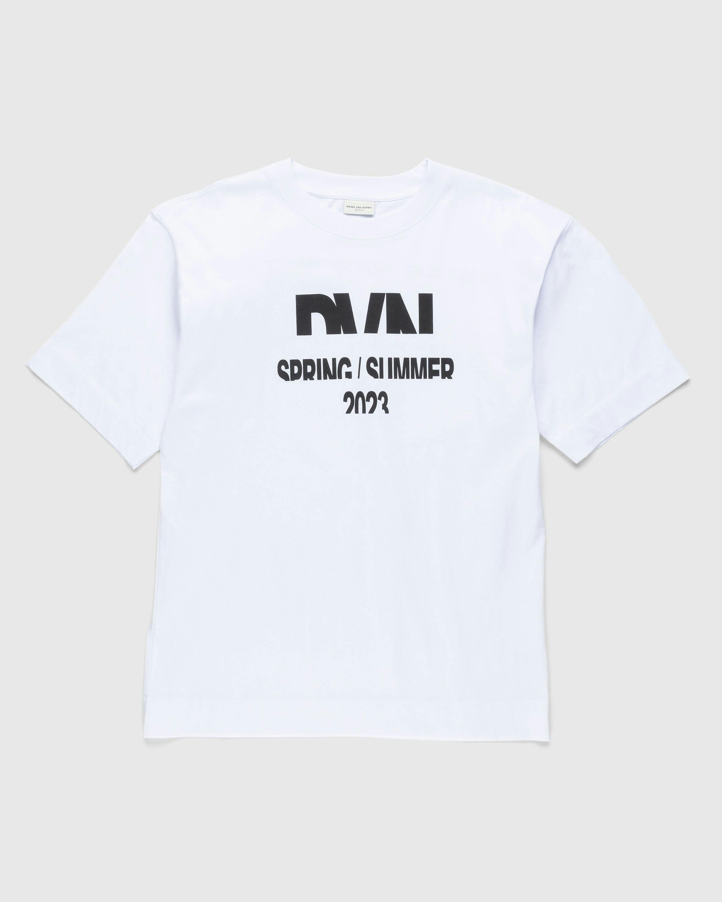 Dries van Noten - Heli T-Shirt White - Clothing - White - Image 1