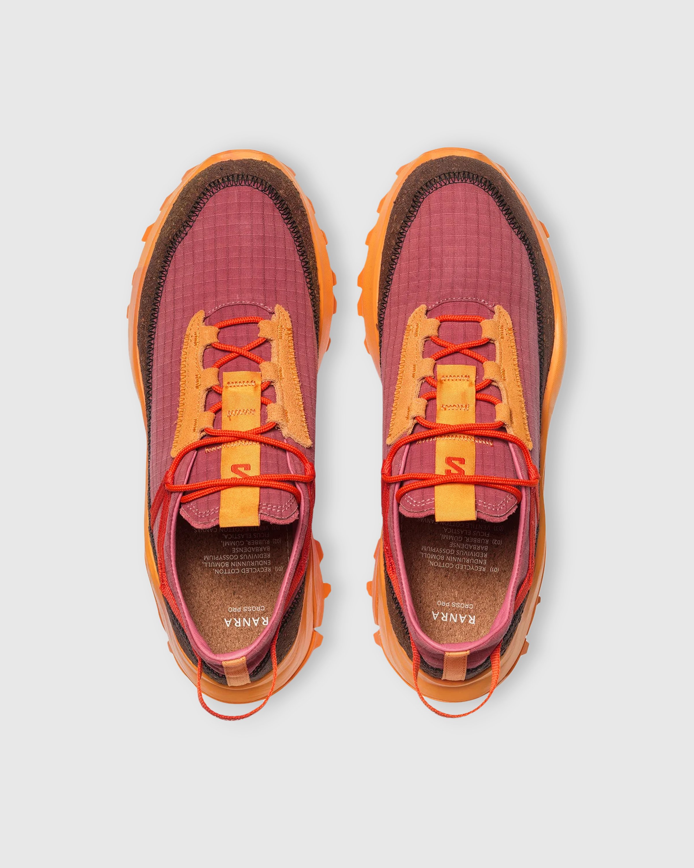 RANRA x Salomon - CROSS PRO BETTER RUBIA - Footwear - Orange - Image 3