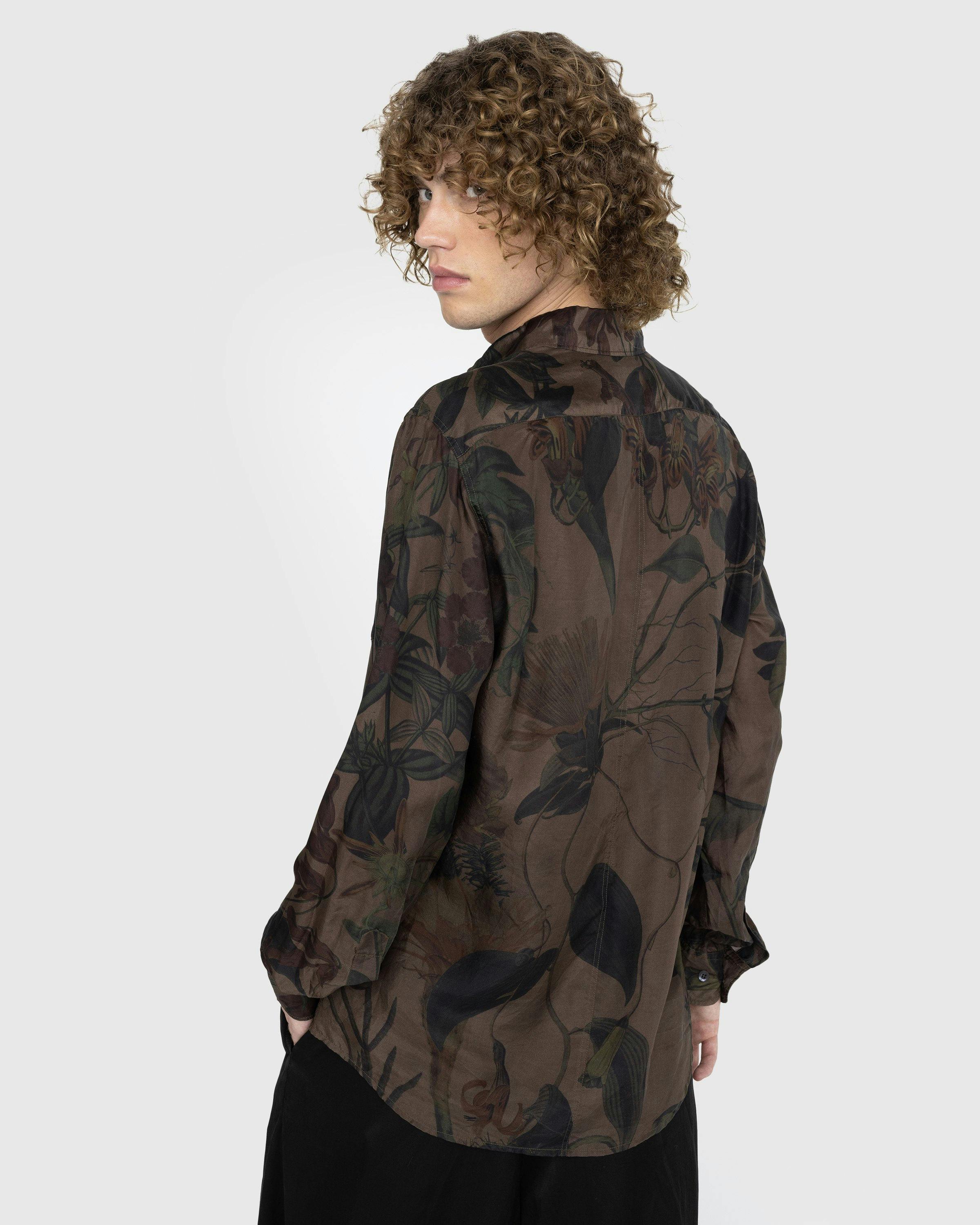 Dries van Noten - Corbino Shirt Brown - Clothing - Brown - Image 3