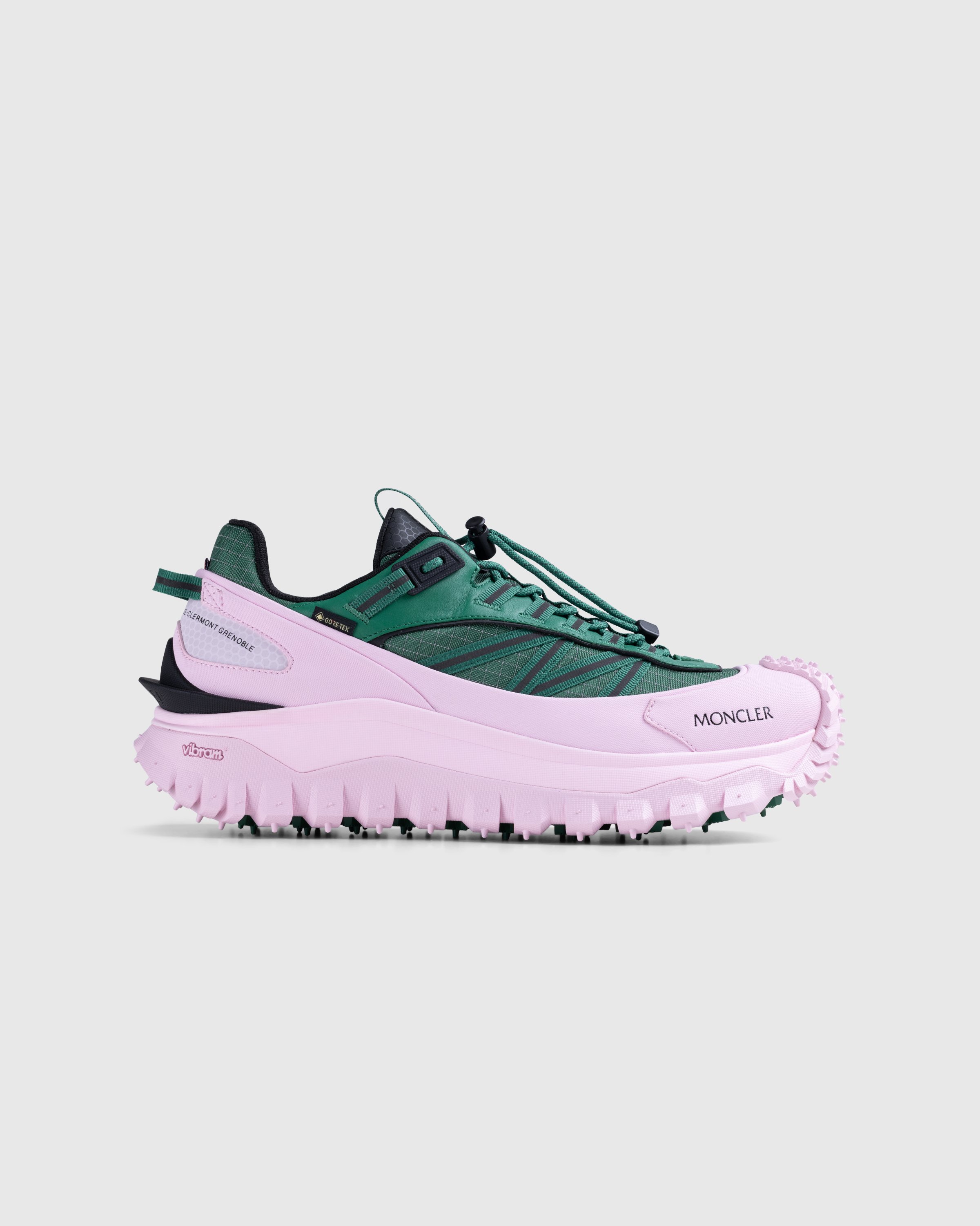 Moncler - Trailgrip GTX Low-Top Sneakers Green/Pink - Footwear - Pink - Image 1
