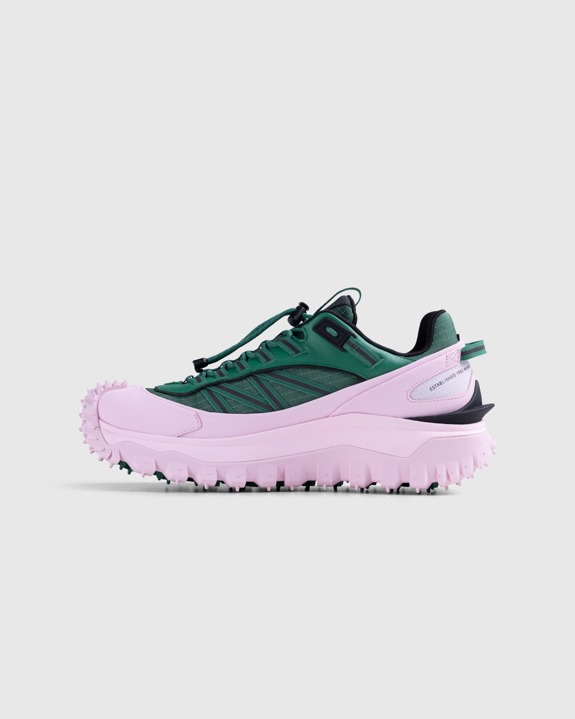 Moncler - Trailgrip GTX Low-Top Sneakers Green/Pink - Footwear - Pink - Image 2
