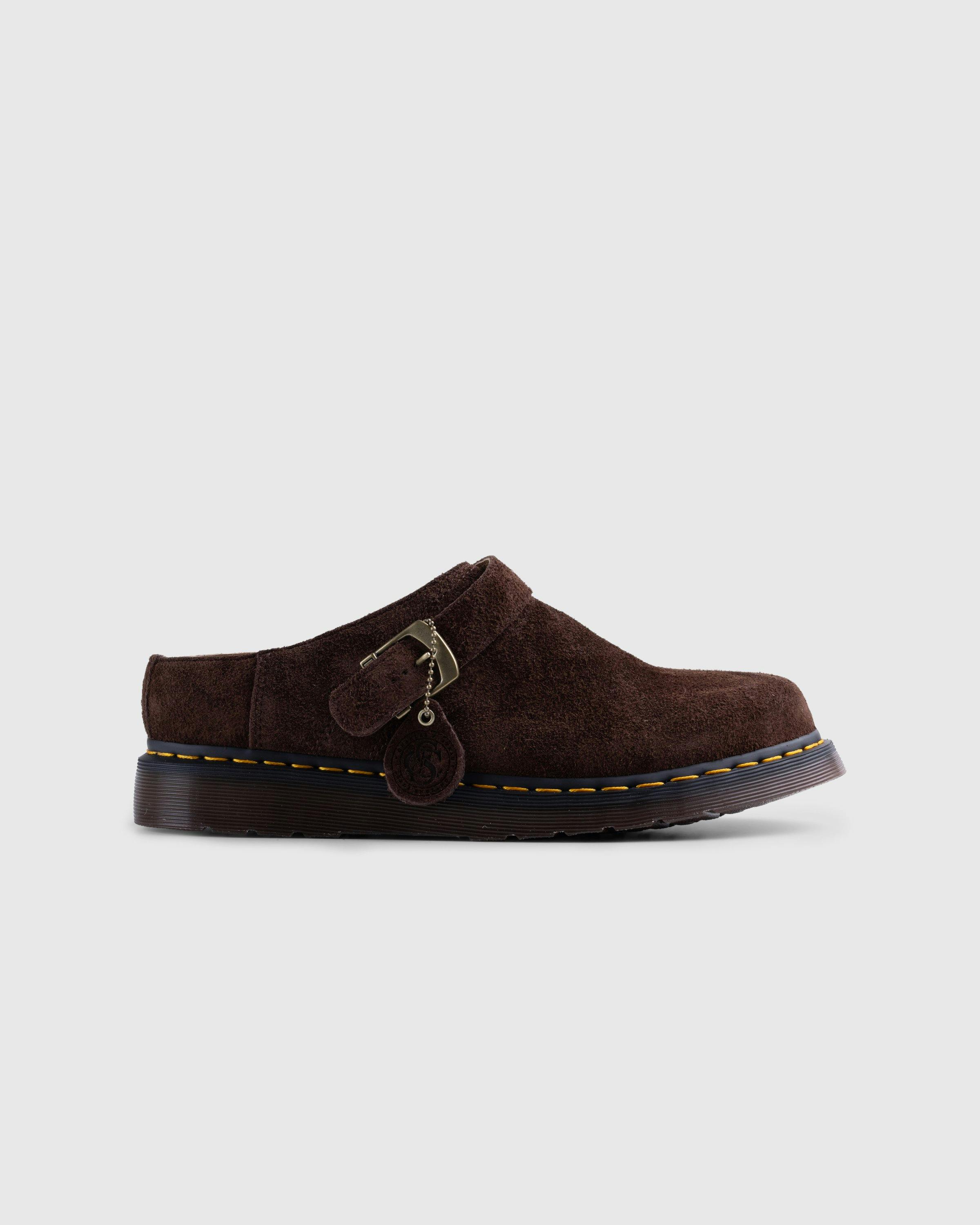 Dr. Martens - Isham Dark Brown Desert Oasis Suede - Footwear - Brown - Image 1