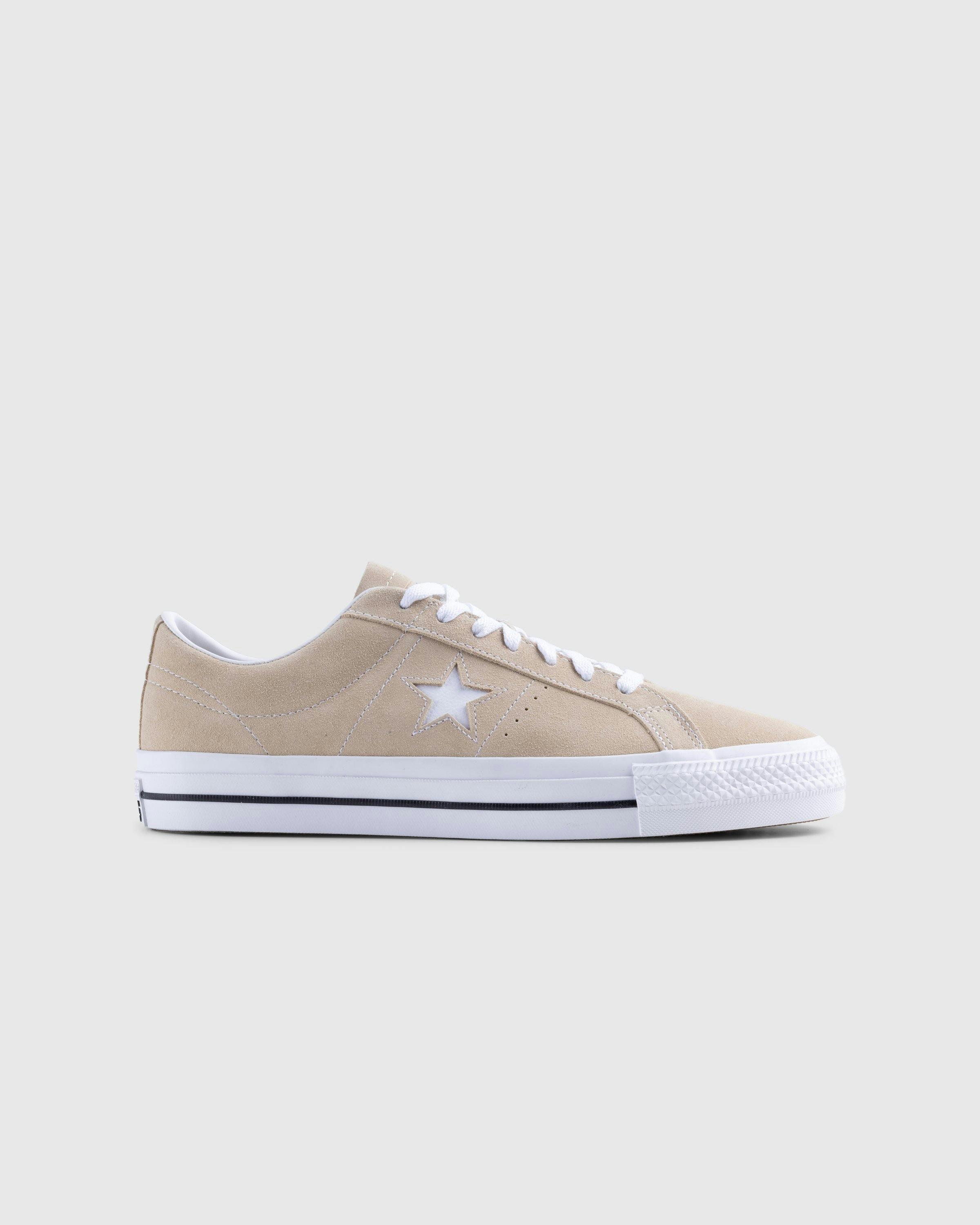 Converse - ONE STAR PRO OX OAT MILK/WHITE/BLACK - Footwear - Beige - Image 1