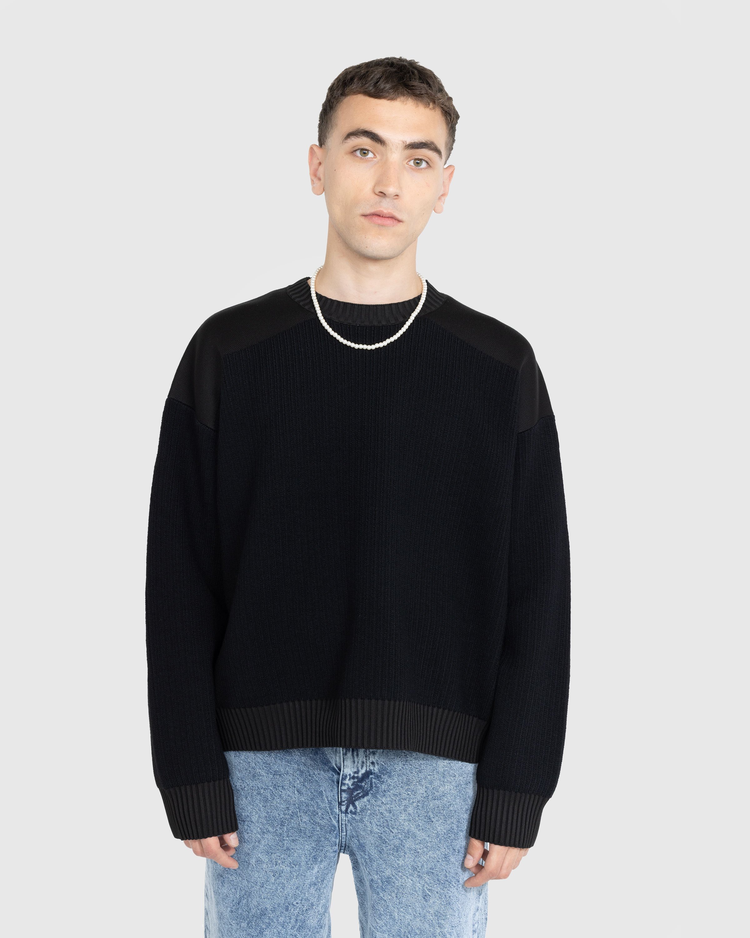 Y-3 - Utility Crewneck Sweater Black - Clothing - Black - Image 2