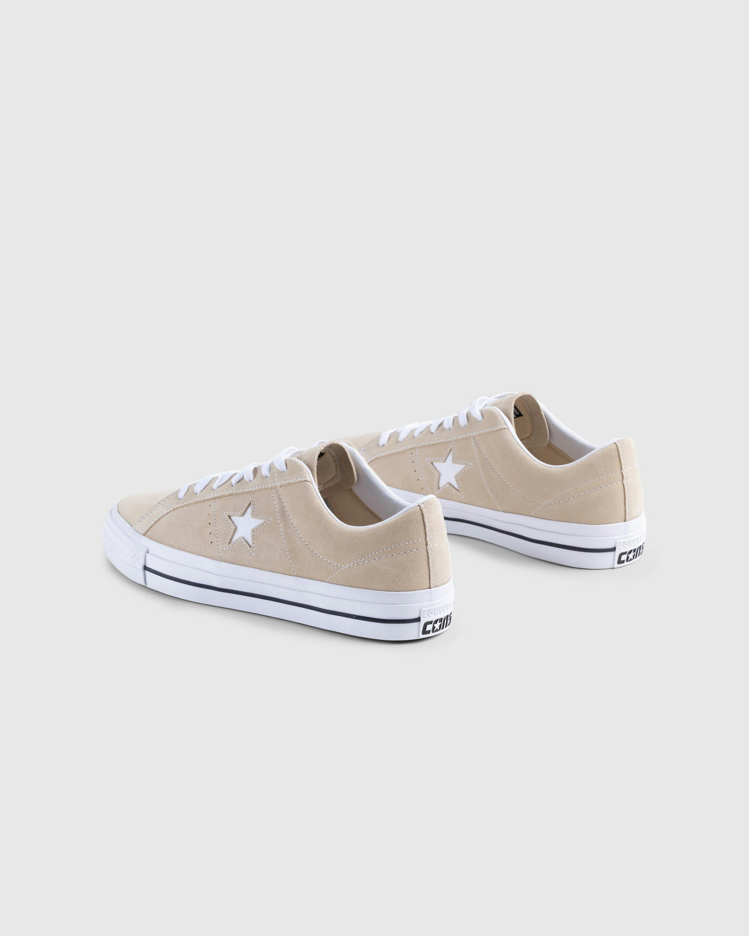 Converse - ONE STAR PRO OX OAT MILK/WHITE/BLACK - Footwear - Beige - Image 4