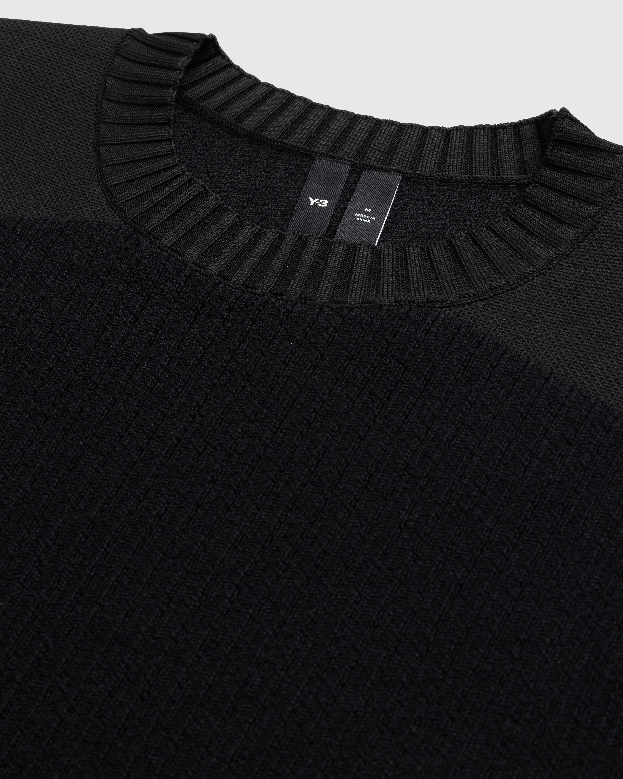 Y-3 - Utility Crewneck Sweater Black - Clothing - Black - Image 5