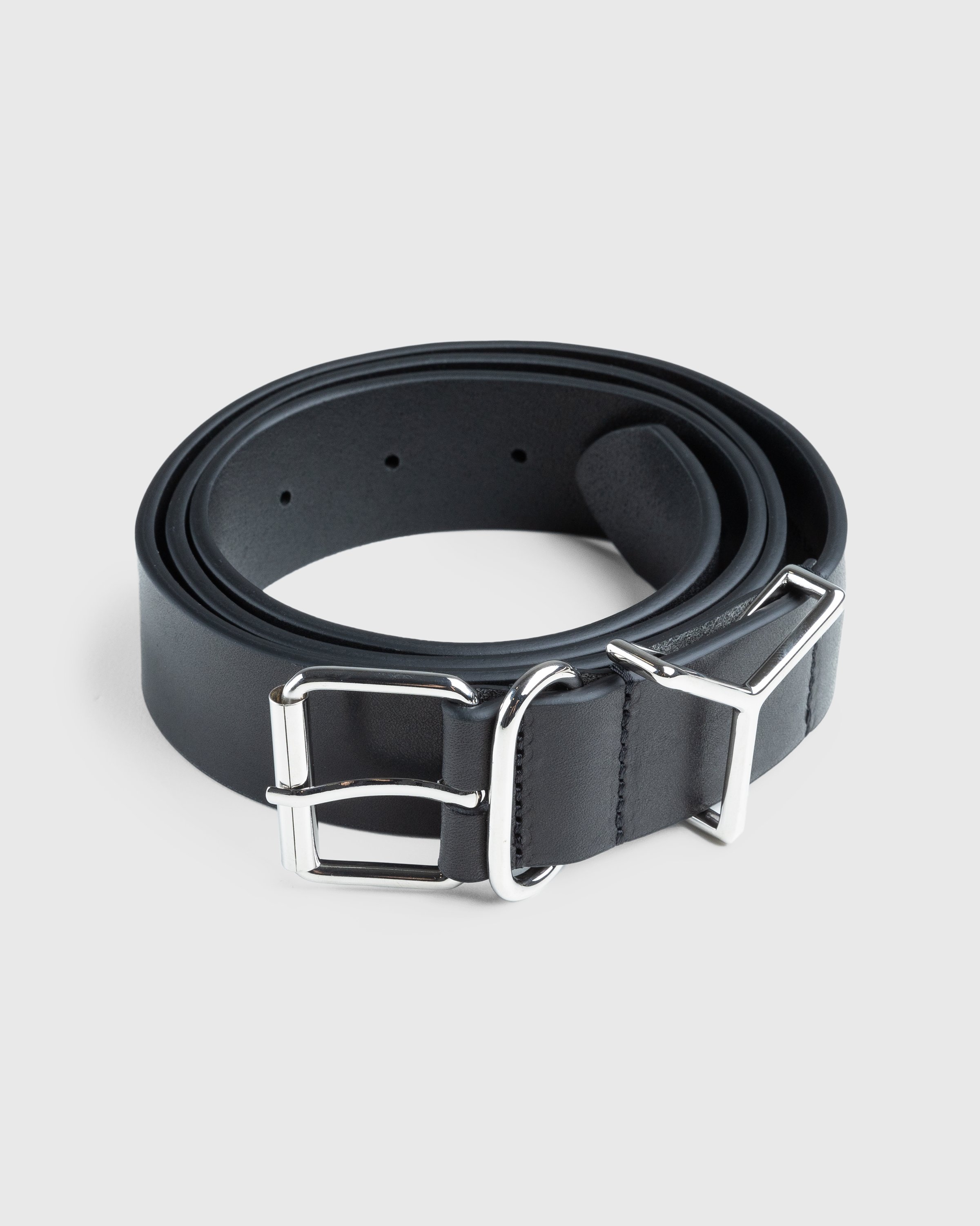 Y/Project - Y Belt Black/Silver - Accessories - Black - Image 1