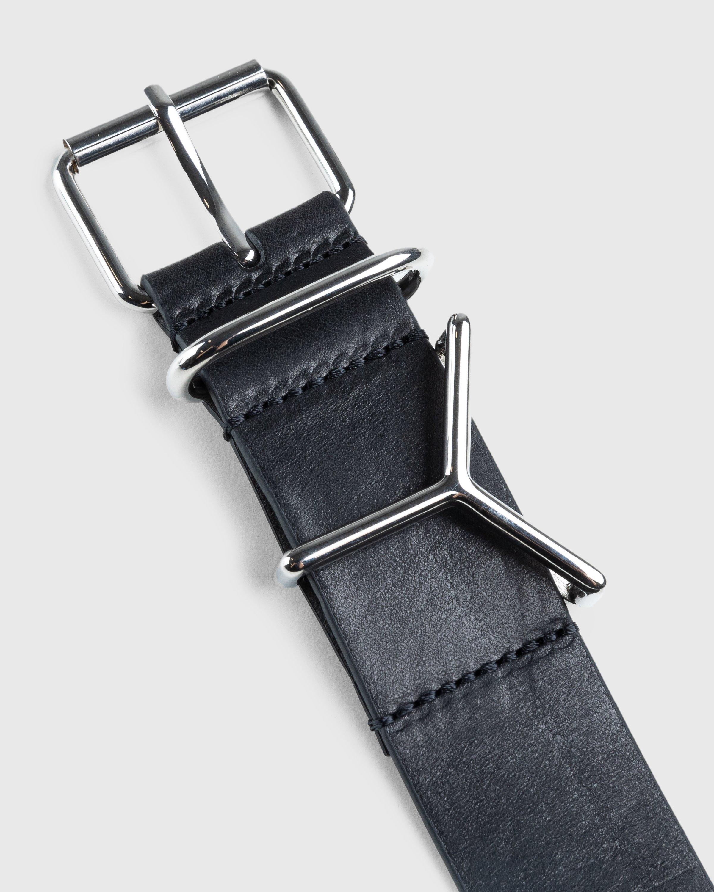 Y/Project - Y Belt Black/Silver - Accessories - Black - Image 2
