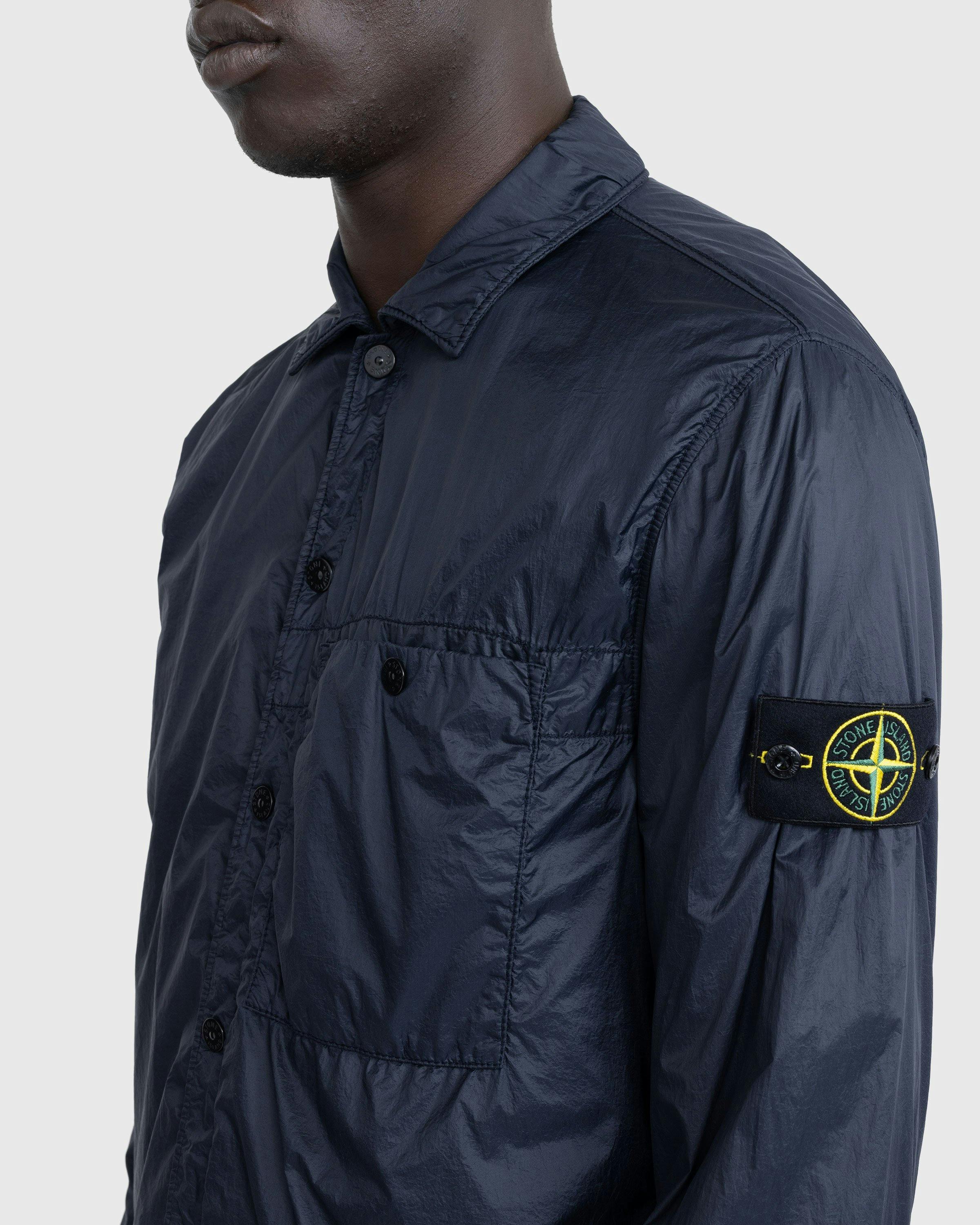 Stone Island - OVERSHIRT Blue 791510525 - Clothing - Blue - Image 5