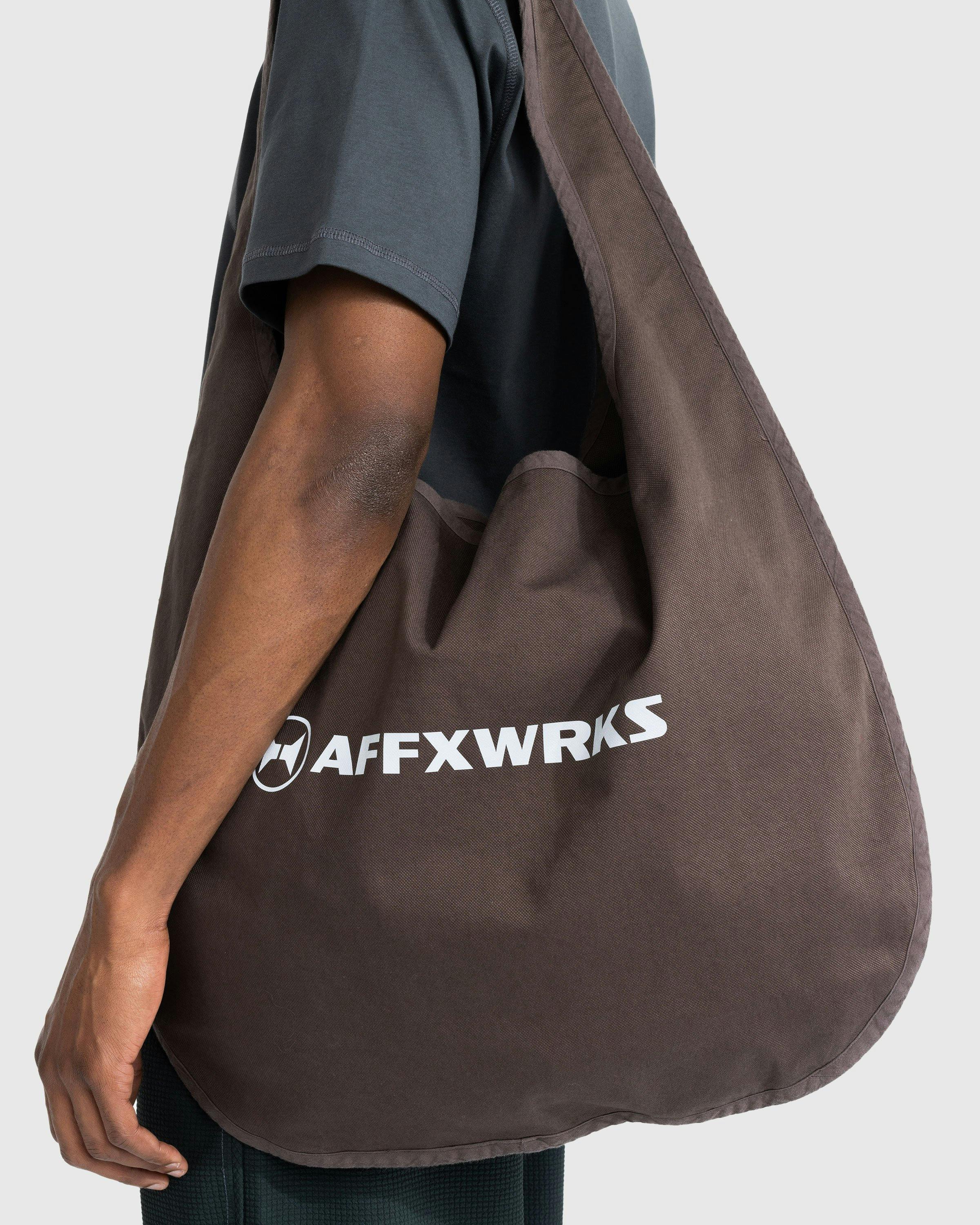 AFFXWRKS – Circular Bag Washed Brown | Highsnobiety Shop