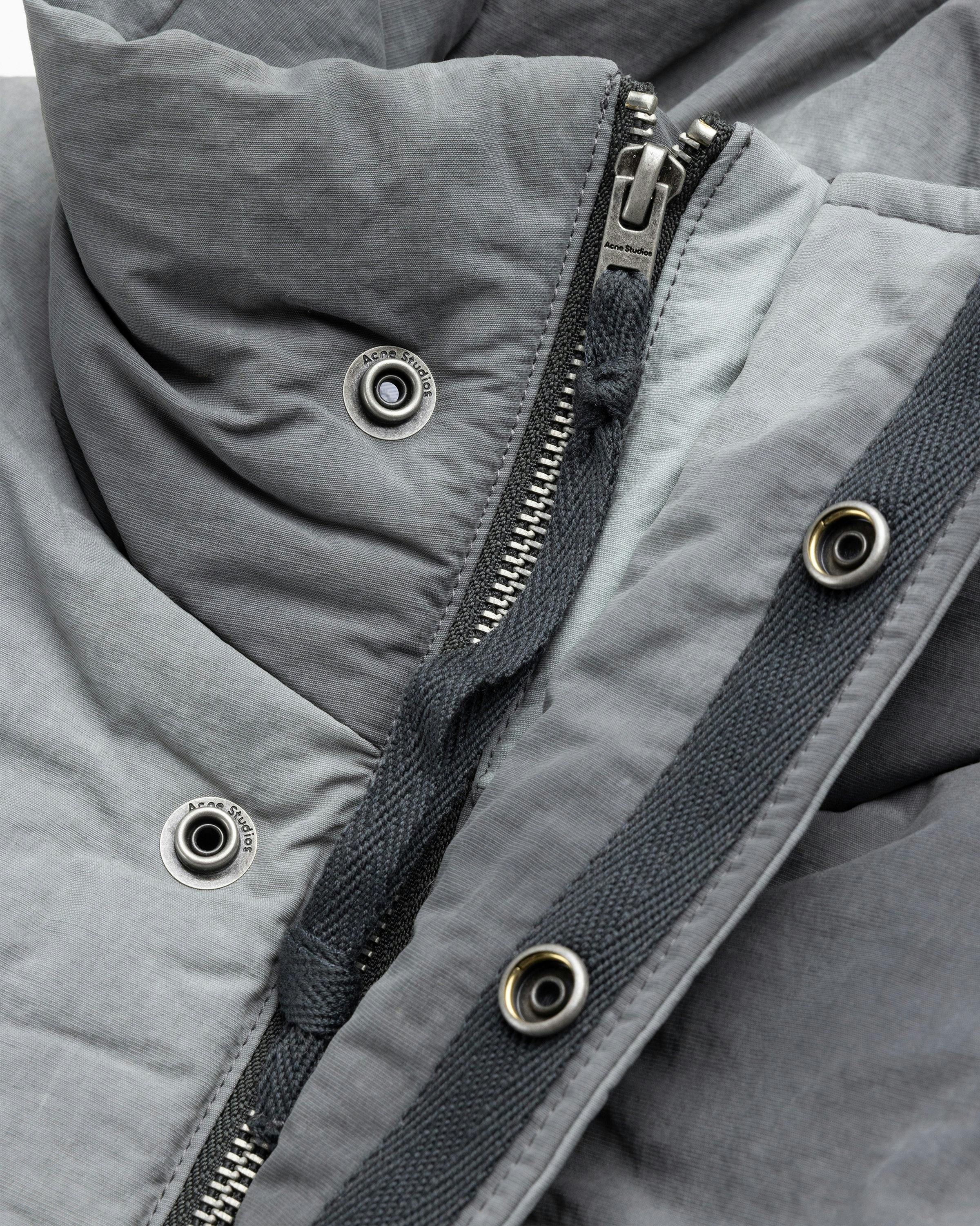 Acne Studios - Padded Nylon Jacket Gray - Clothing - Grey - Image 4