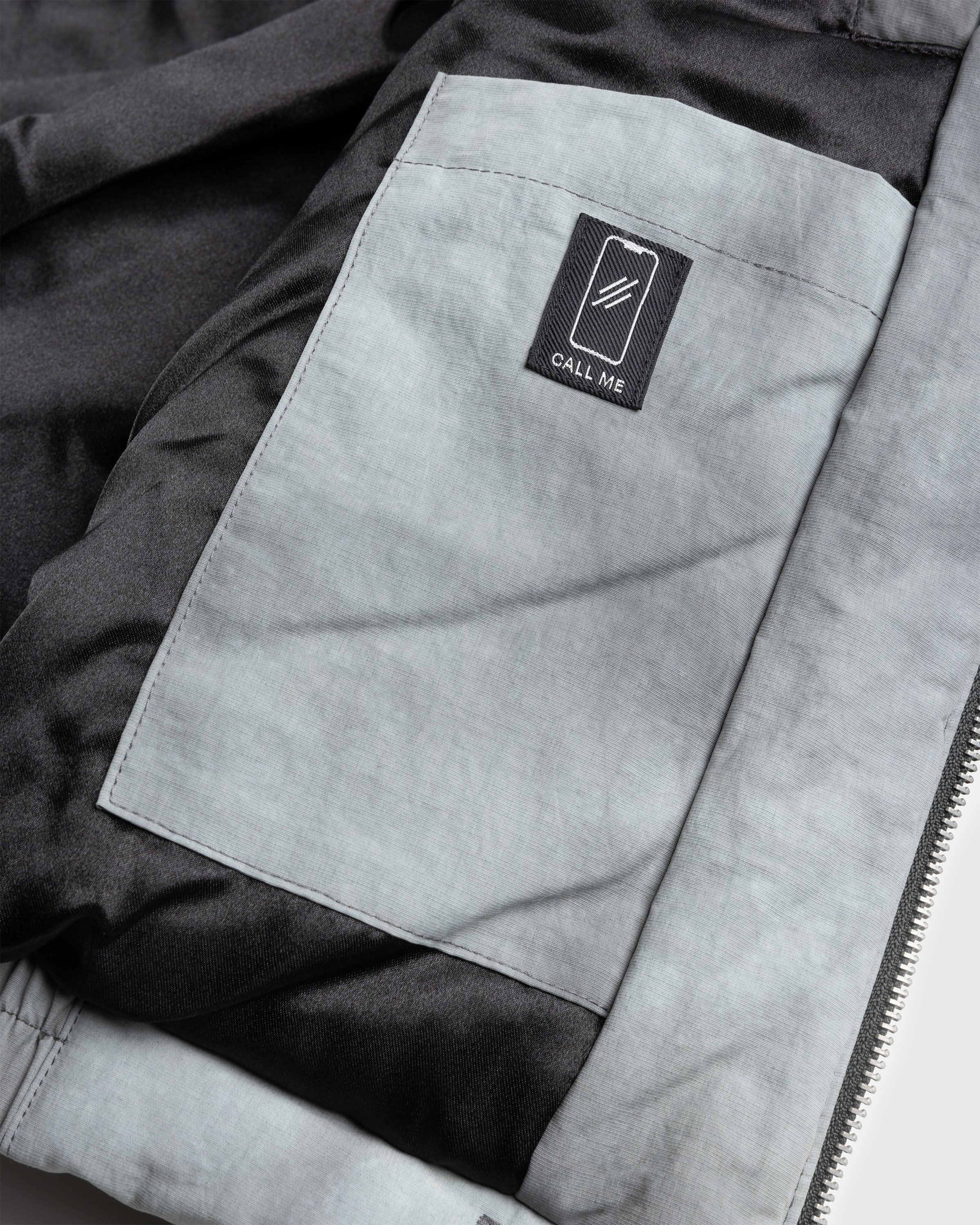 Acne Studios - Padded Nylon Jacket Gray - Clothing - Grey - Image 5