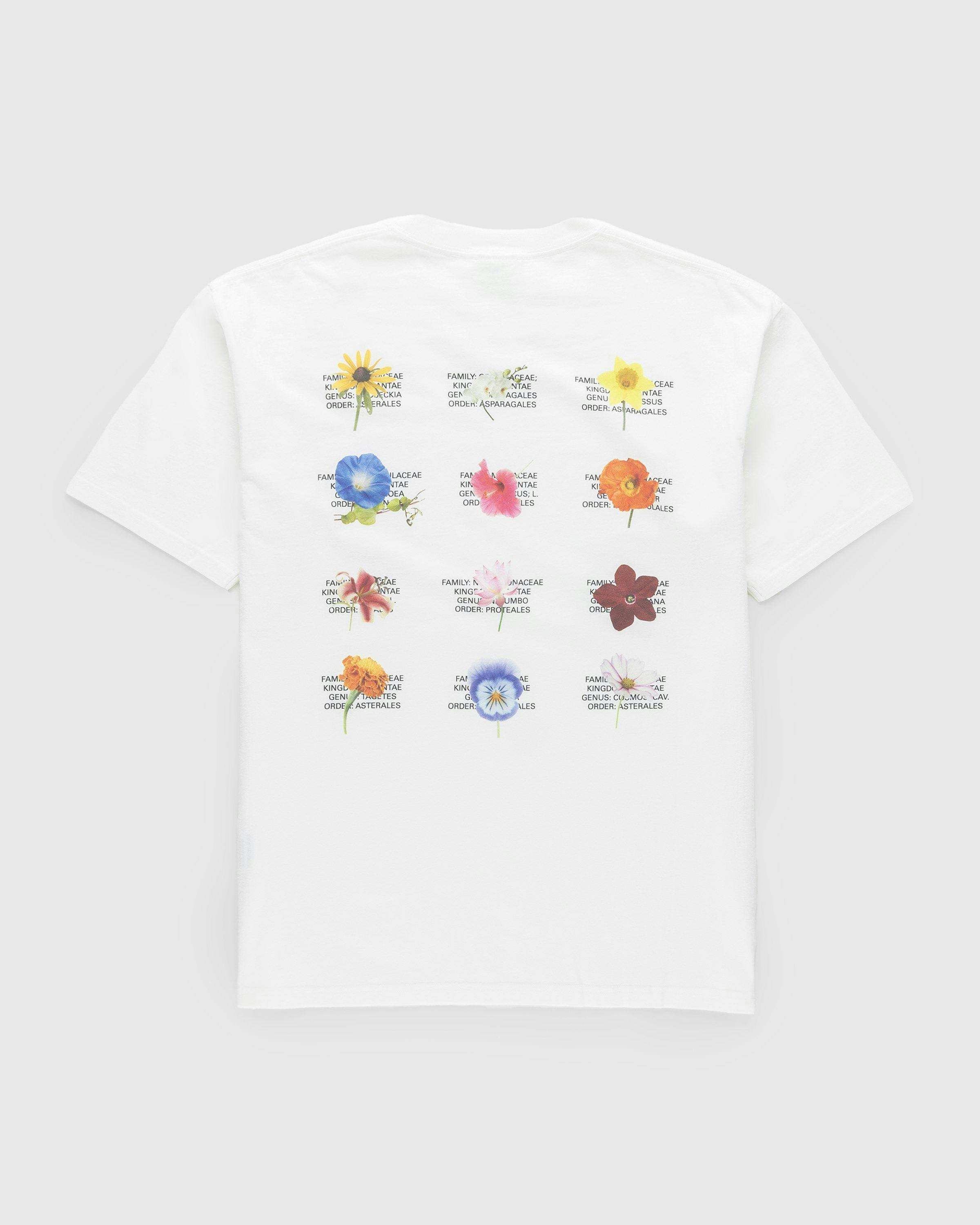 Highsnobiety - Flowers T-Shirt White - Clothing - White - Image 2