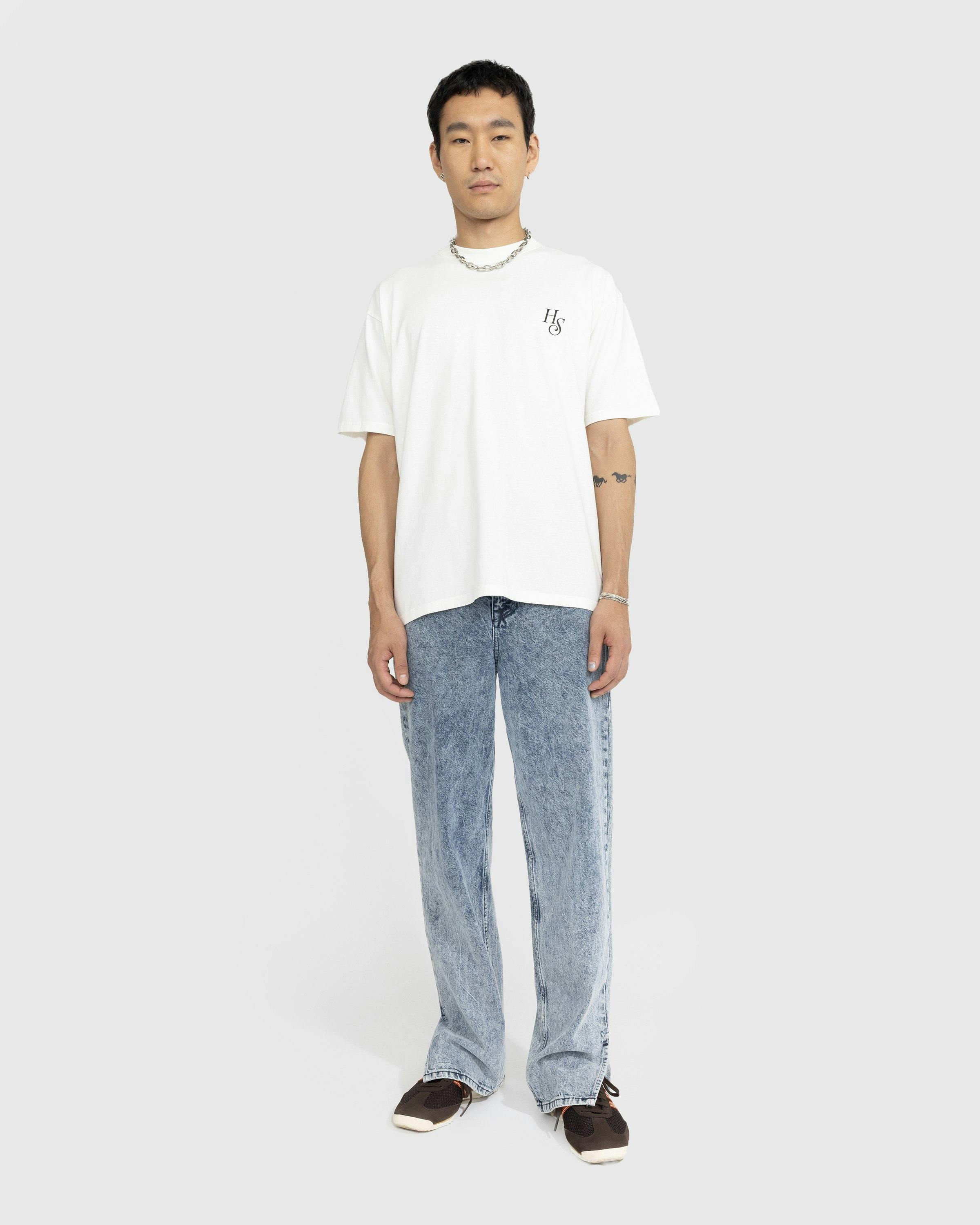 Highsnobiety - Flowers T-Shirt White - Clothing - White - Image 3