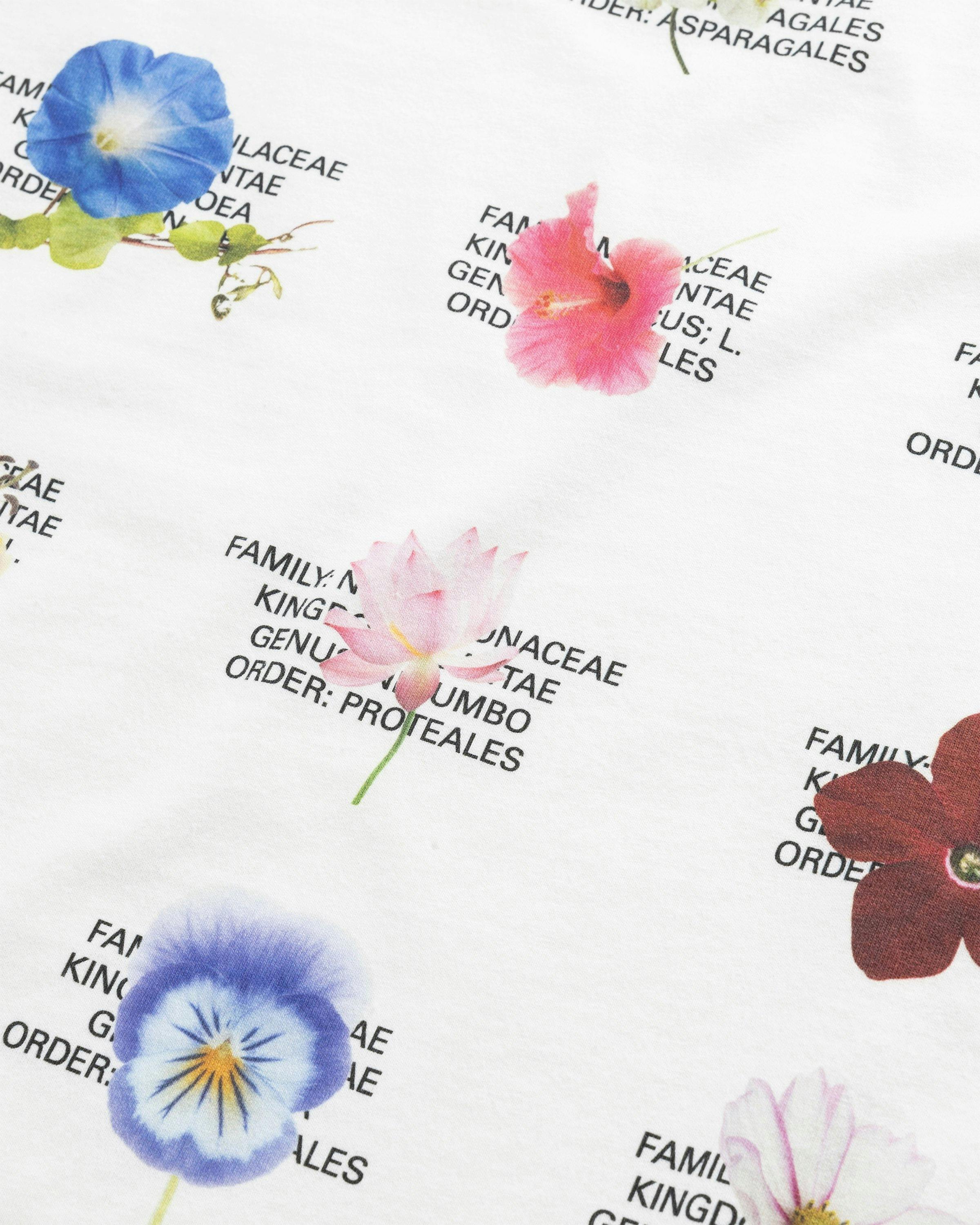 Highsnobiety - Flowers T-Shirt White - Clothing - White - Image 7