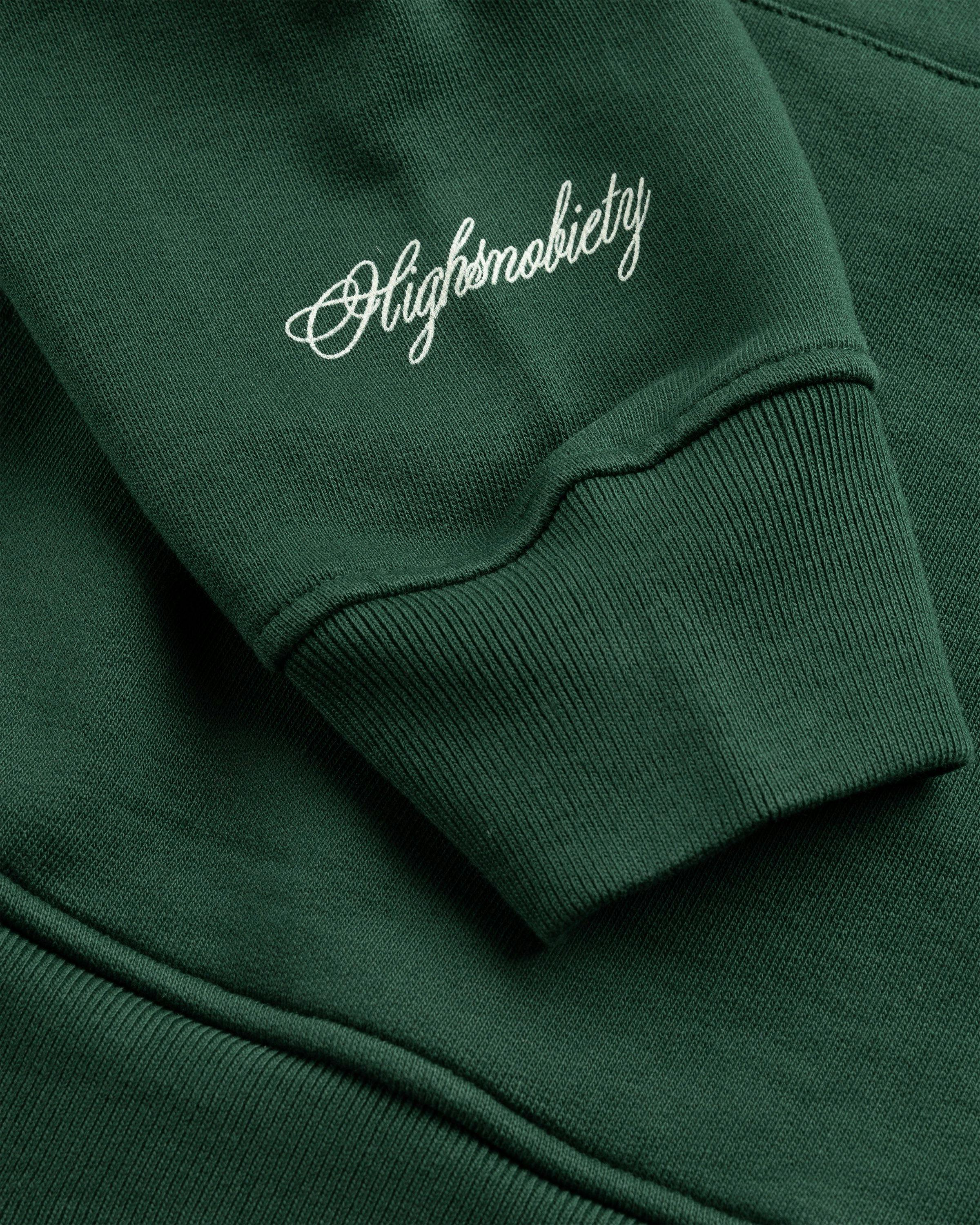 Highsnobiety - Garden Logo Hoodie Green - Clothing - Green - Image 7