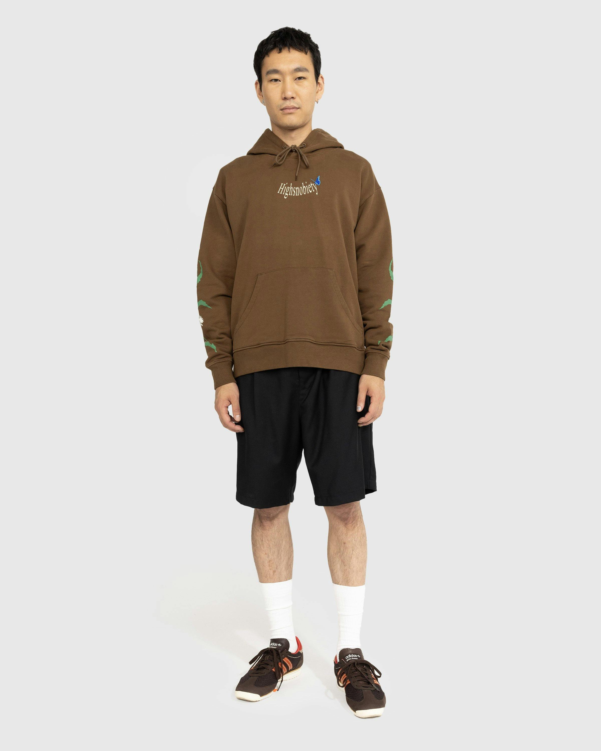 Highsnobiety - Garden Brown Hoodie - Clothing - Black - Image 3