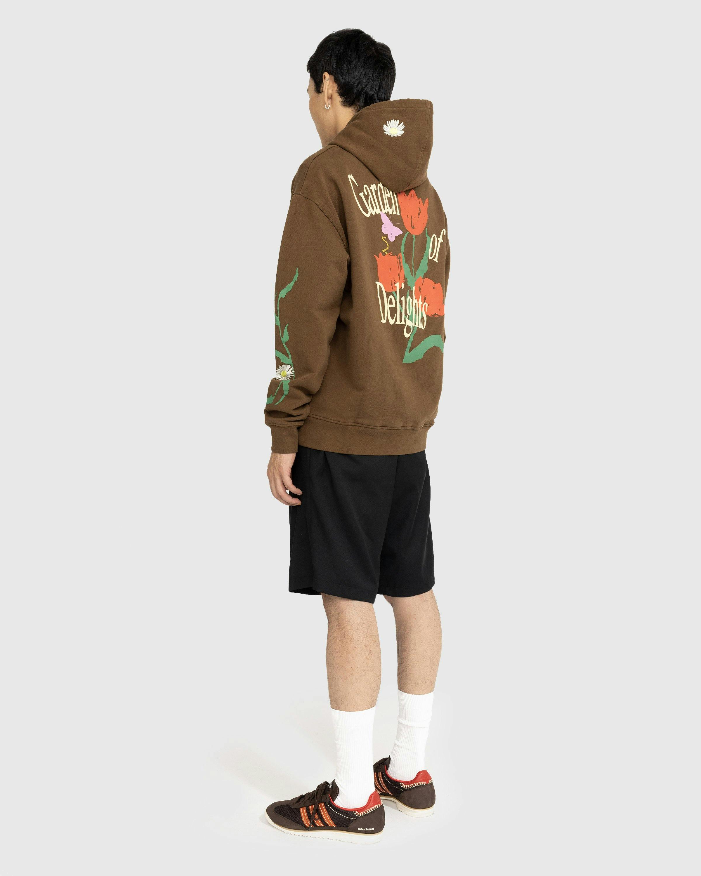 Highsnobiety - Garden Brown Hoodie - Clothing - Black - Image 4