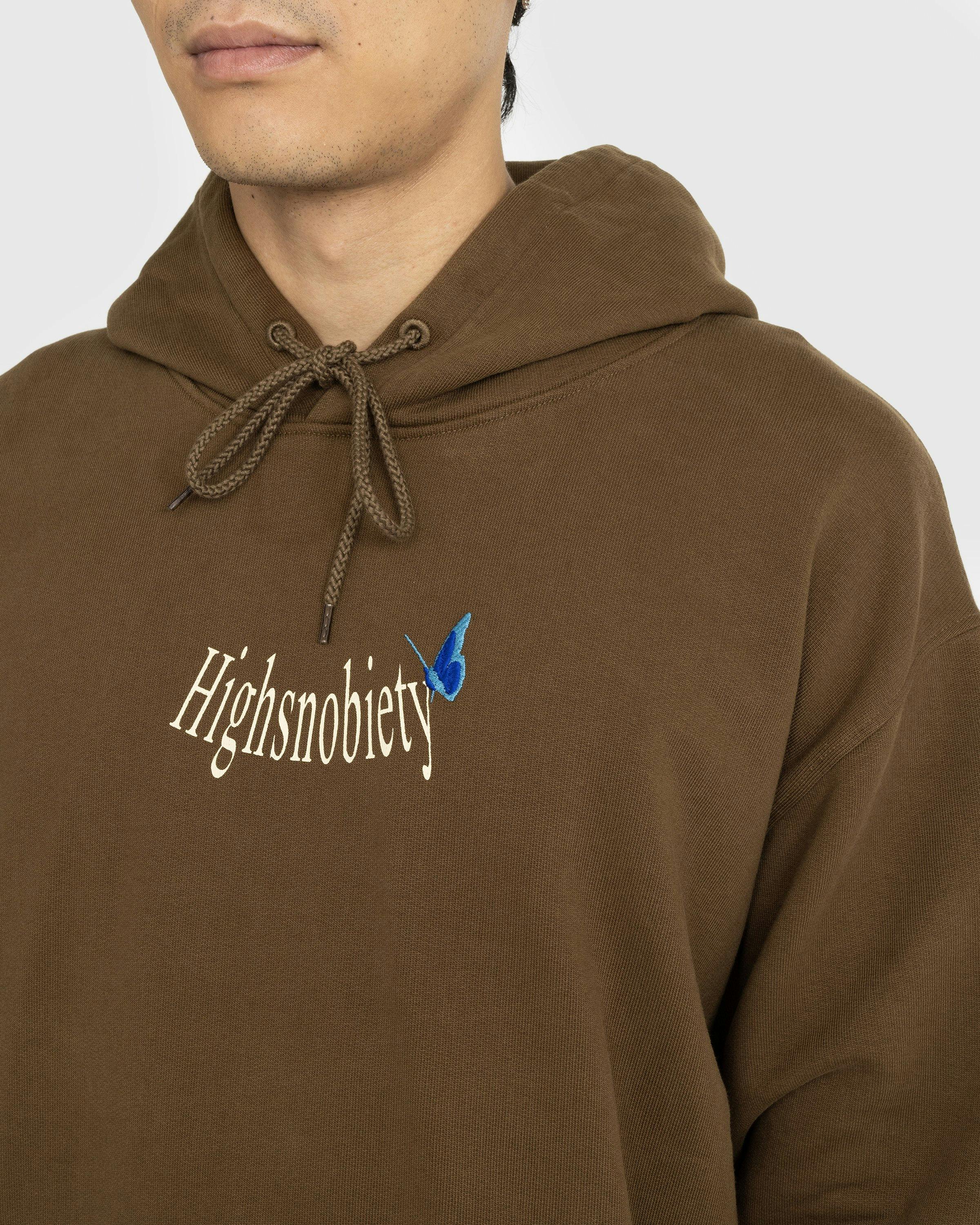 Highsnobiety - Garden Brown Hoodie - Clothing - Black - Image 5