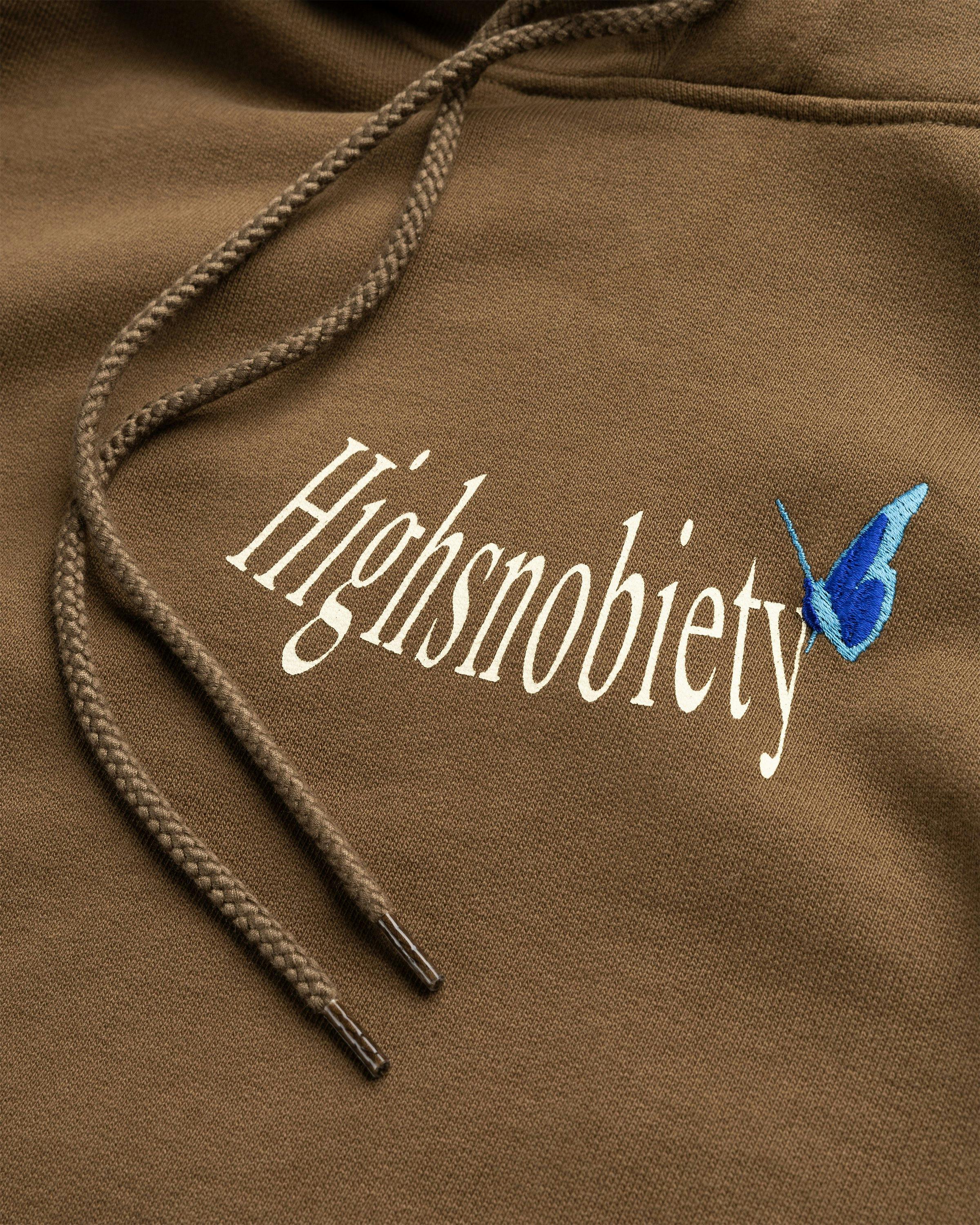 Highsnobiety - Garden Brown Hoodie - Clothing - Black - Image 6