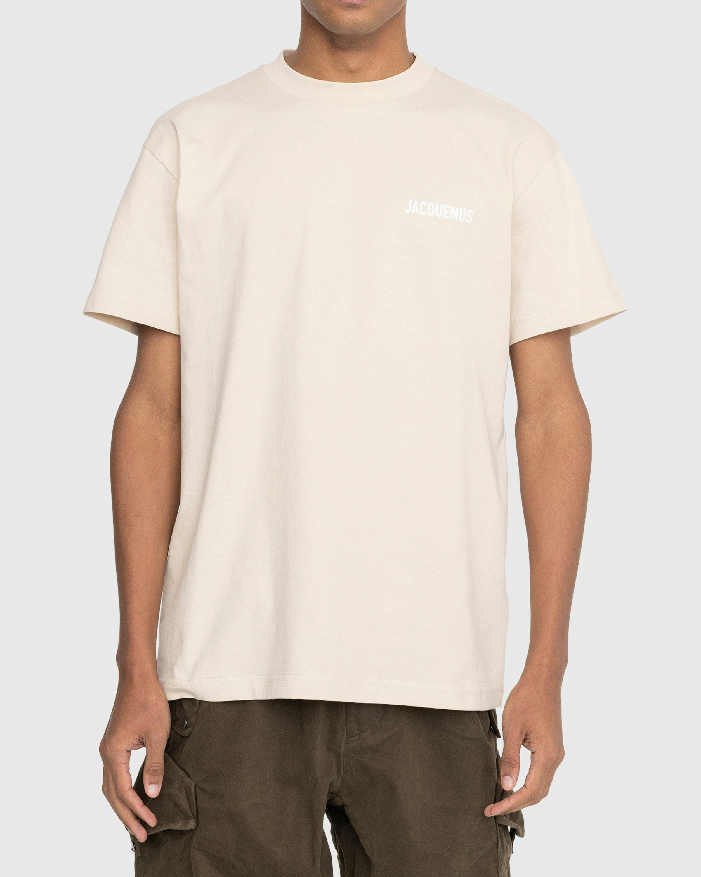 JACQUEMUS - Le T-Shirt Jacquemus Beige - Clothing - Beige - Image 2