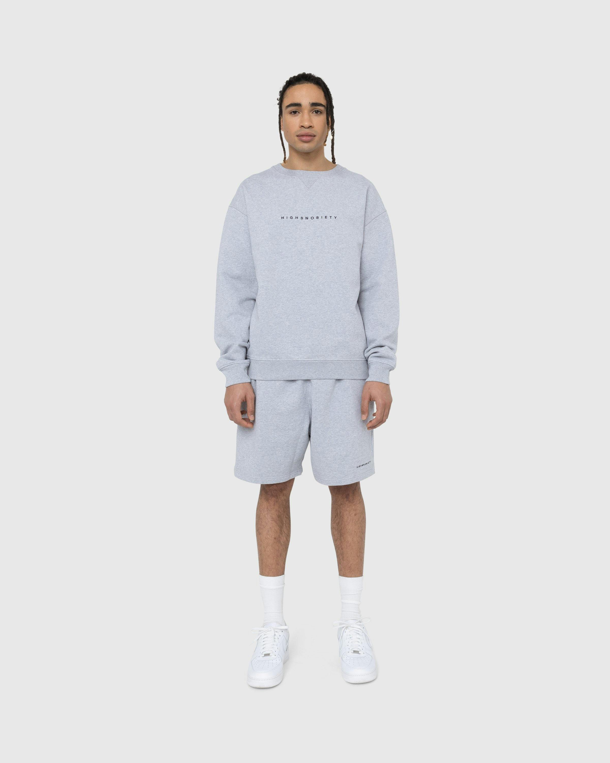 Highsnobiety - Staples Crew Heather Grey - Clothing - Grey - Image 6