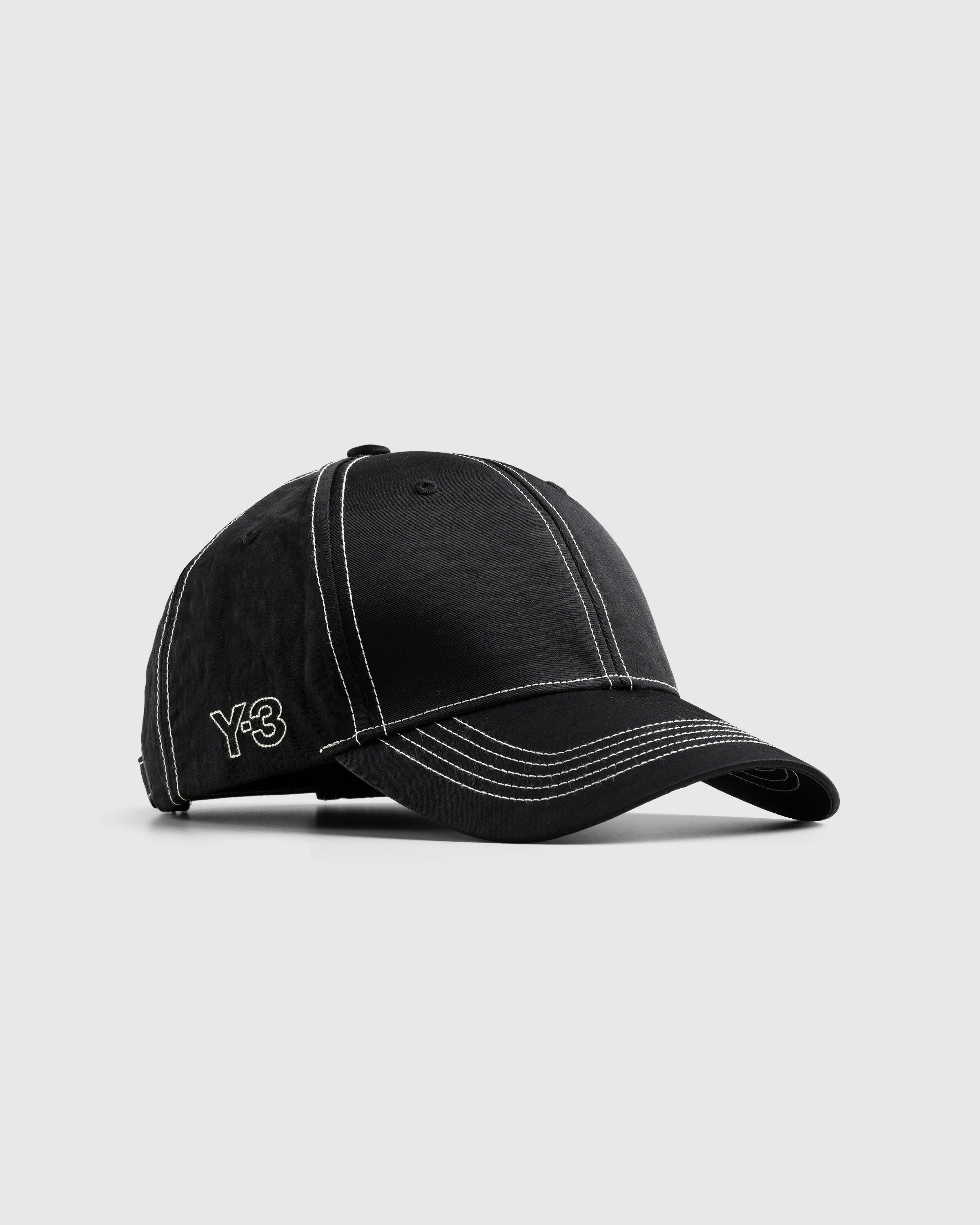 Y-3 - Y-3 STITCH CAP - Accessories - Black - Image 1