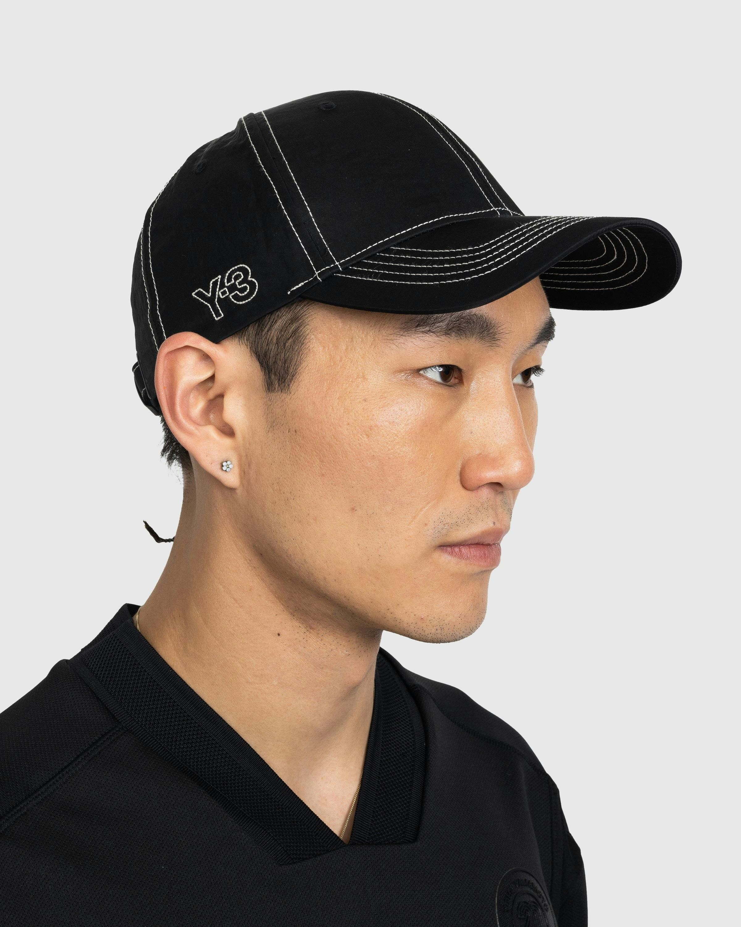 Y-3 - Y-3 STITCH CAP - Accessories - Black - Image 6