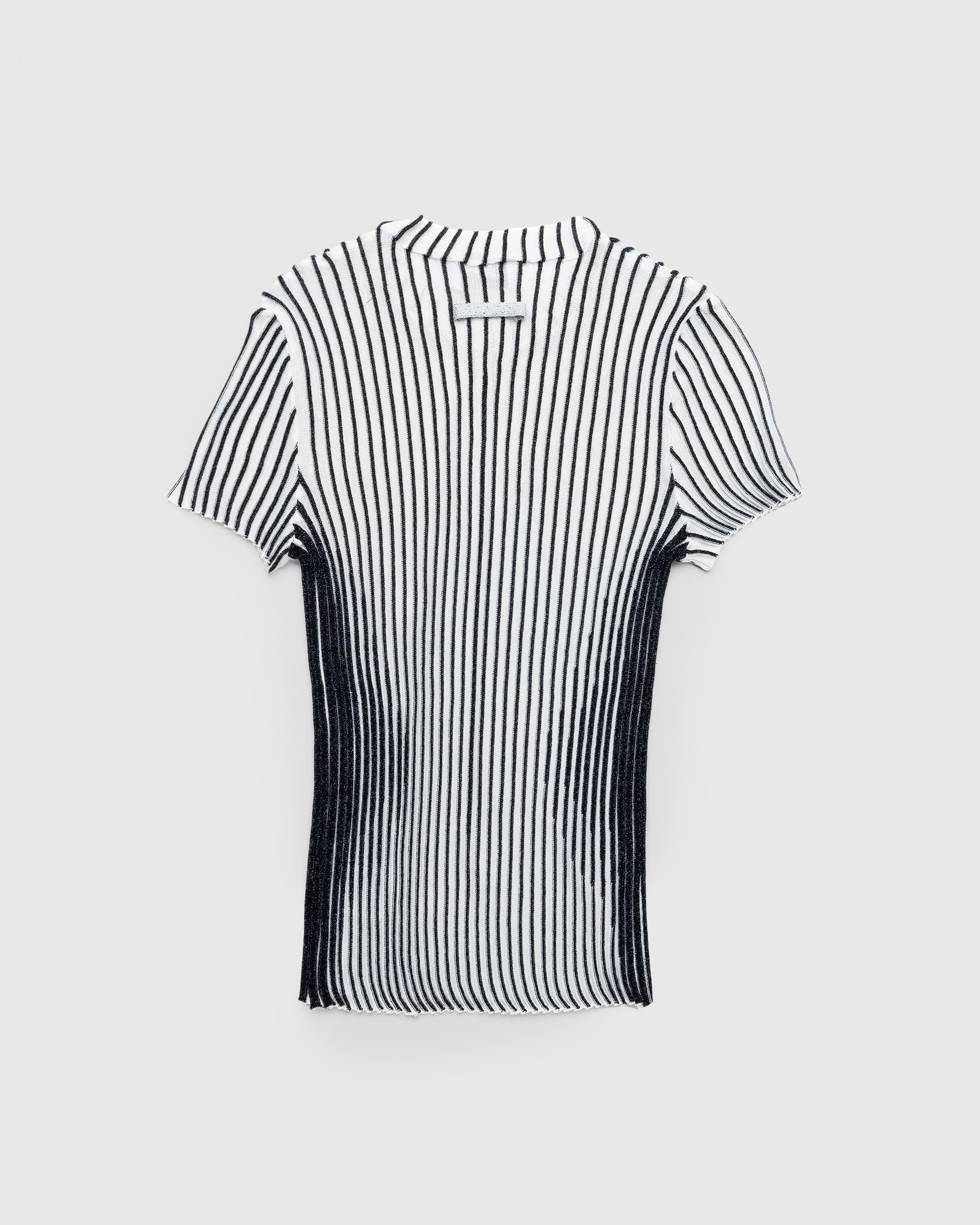 Jean Paul Gaultier - Short Sleeves Trompe L'Œil Body White - Clothing - White - Image 2