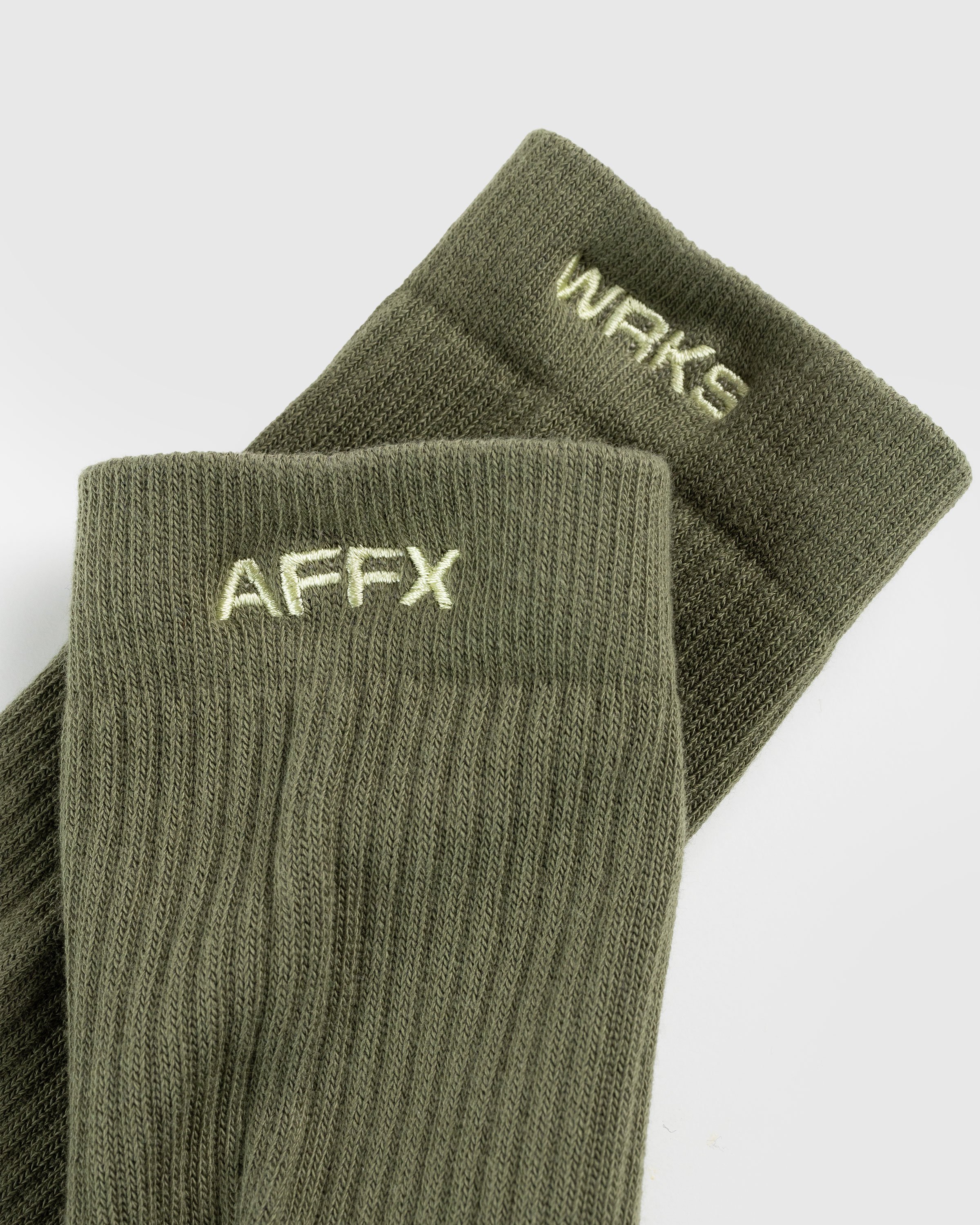 AFFXWRKS - Duo-Tone Sock 3 Pack Crimson/Green/Grey - Accessories - Multi - Image 4