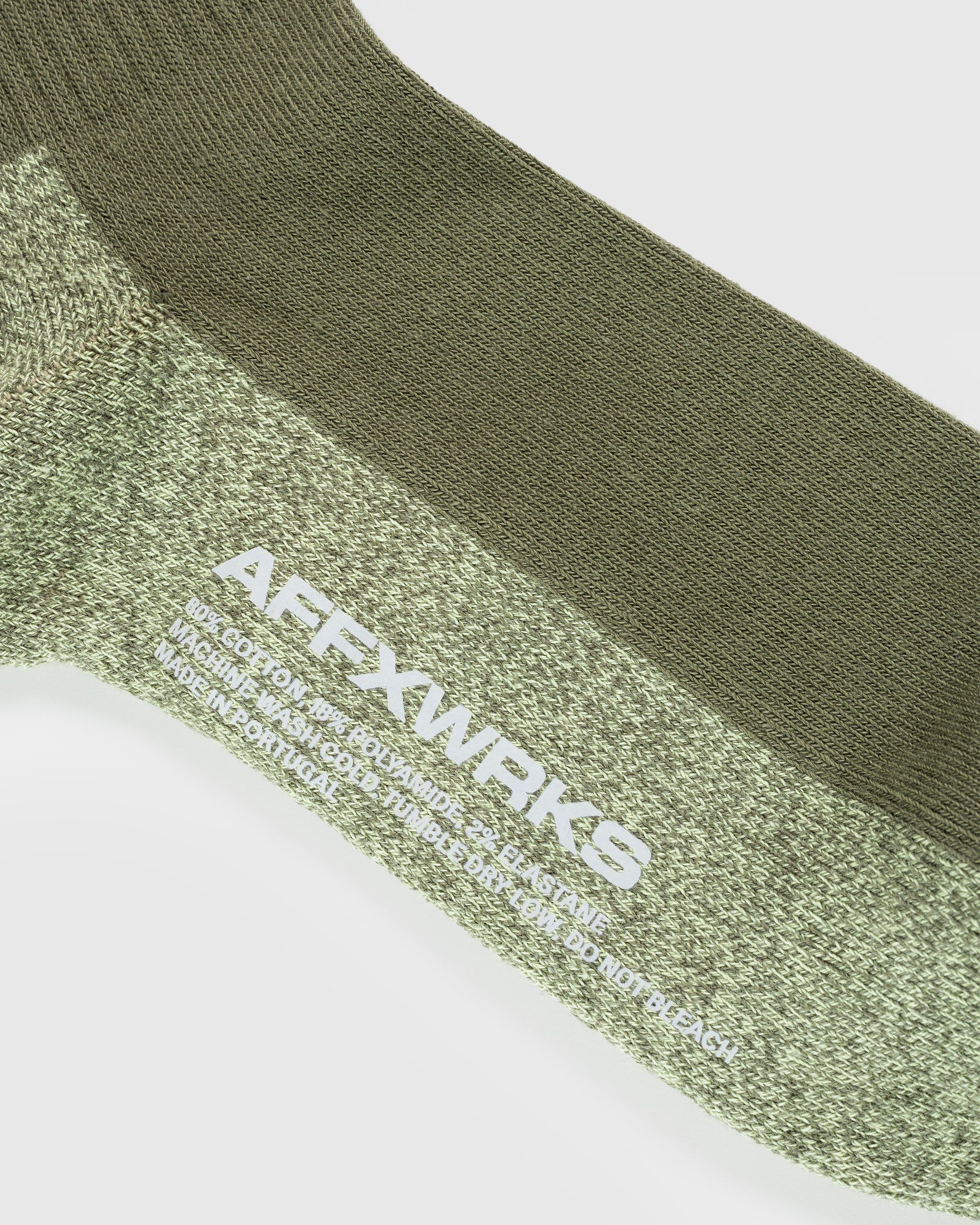 AFFXWRKS - Duo-Tone Sock 3 Pack Crimson/Green/Grey - Accessories - Multi - Image 5