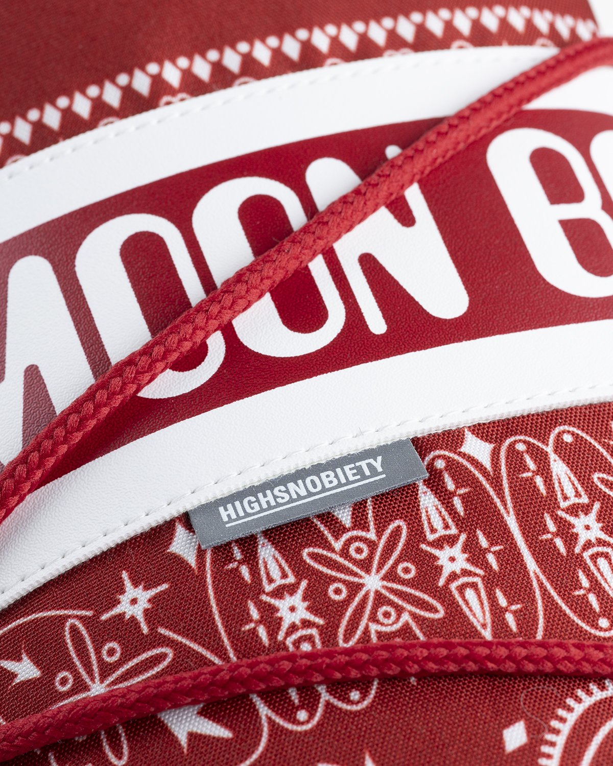 Moon Boot x Highsnobiety - Icon Boot Bandana Red - Footwear - Red - Image 6