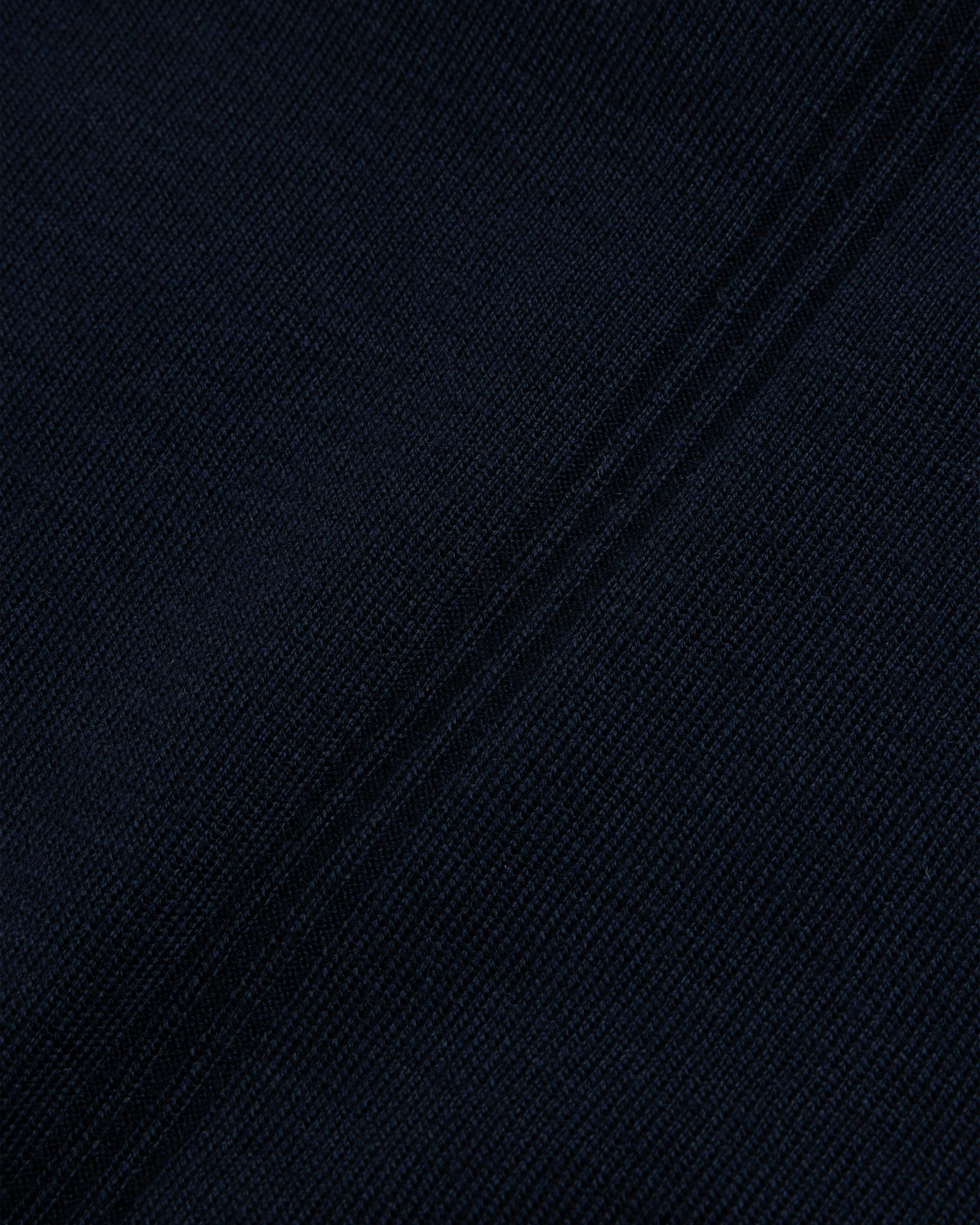 Lemaire - V-NECK JUMPER - Clothing - Blue - Image 7
