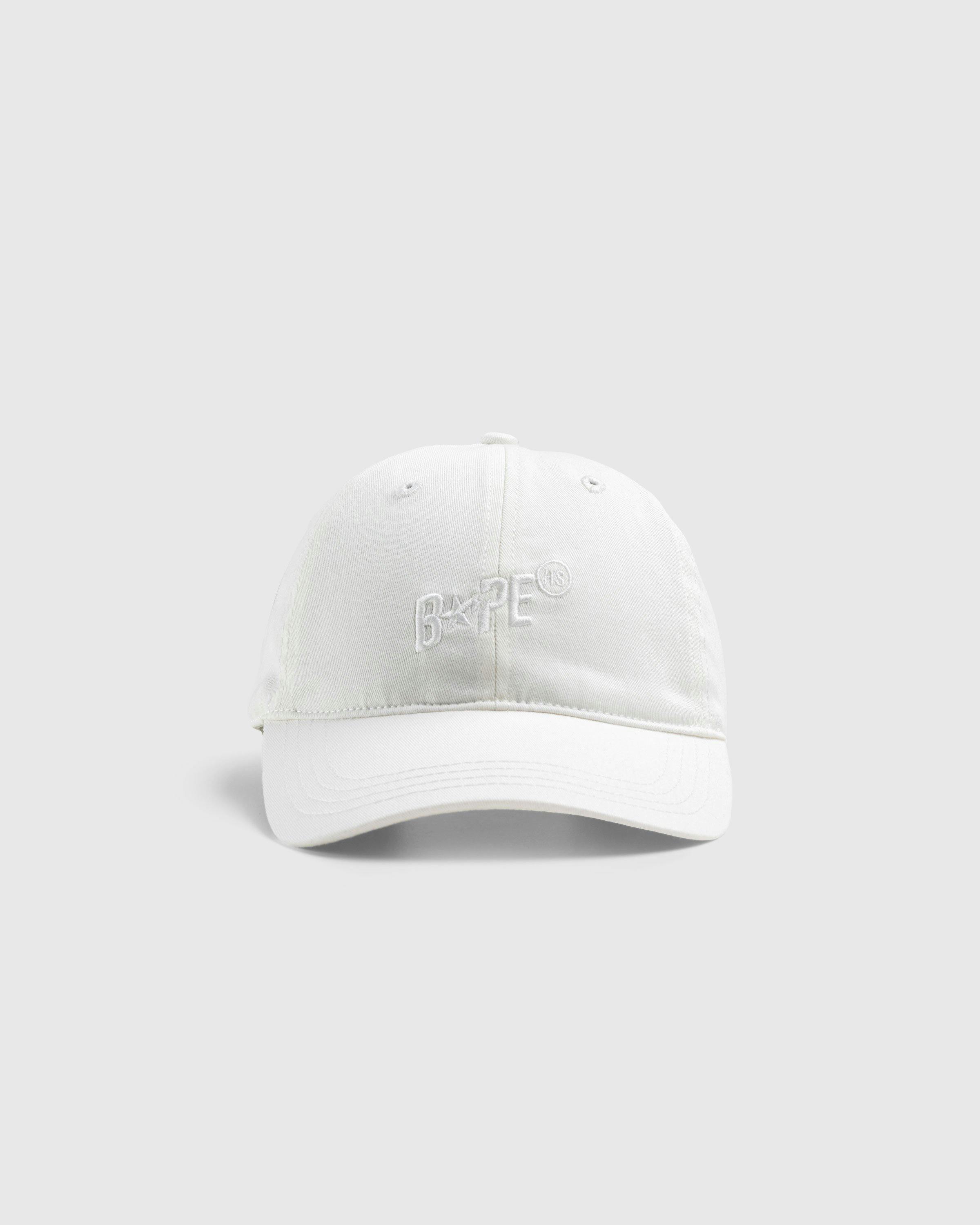 BAPE x Highsnobiety - Logo Cap Ivory - Accessories - Beige - Image 2