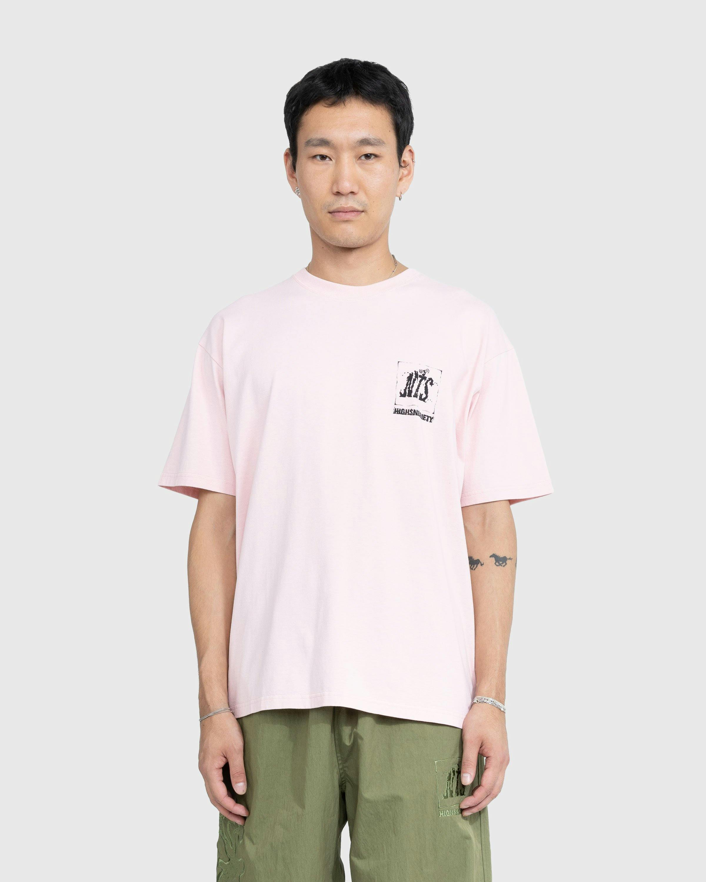 NTS x Highsnobiety - Graphic T-Shirt Pink - Clothing - Pink - Image 3