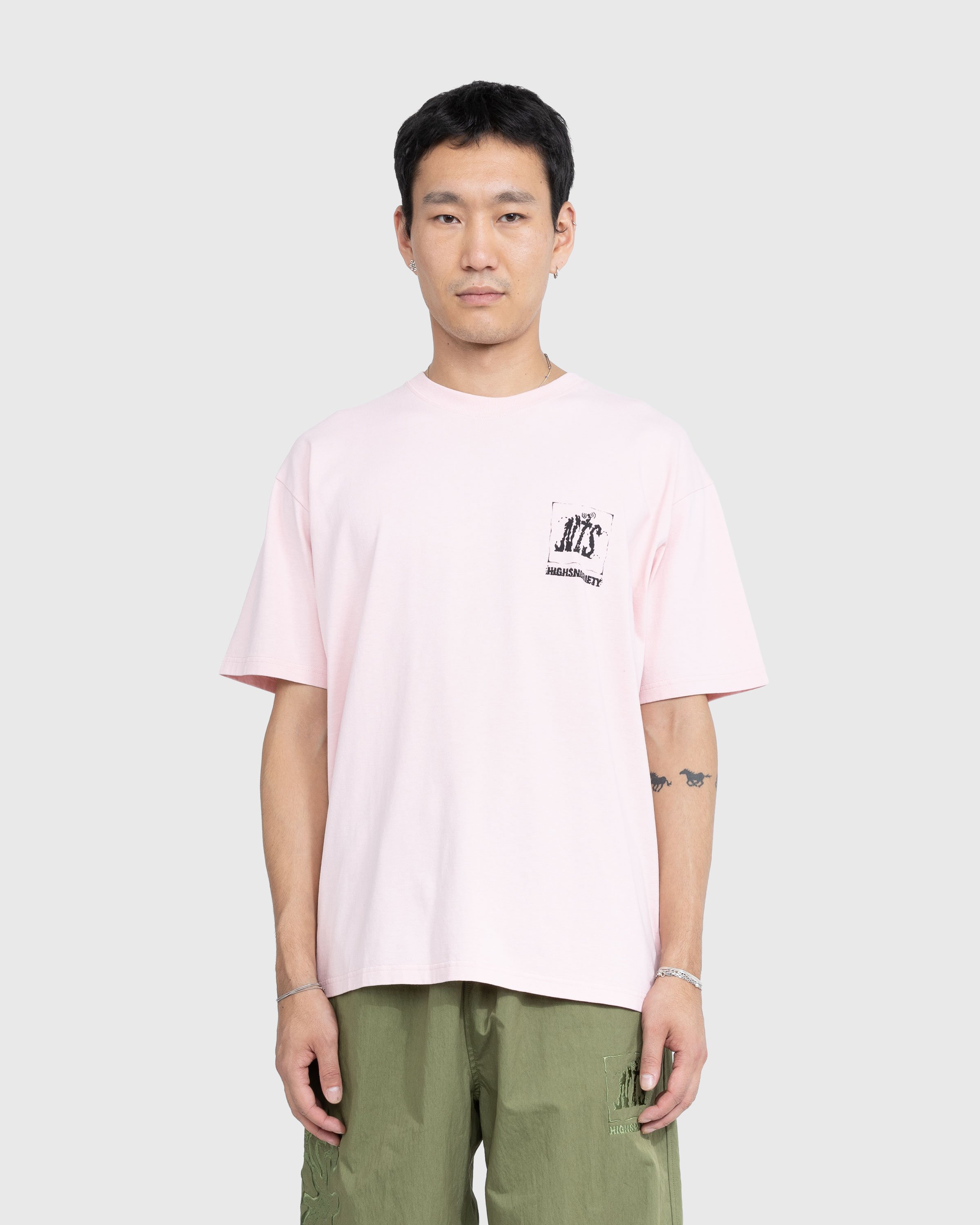 NTS x Highsnobiety - Graphic T-Shirt Pink - Clothing - Pink - Image 3