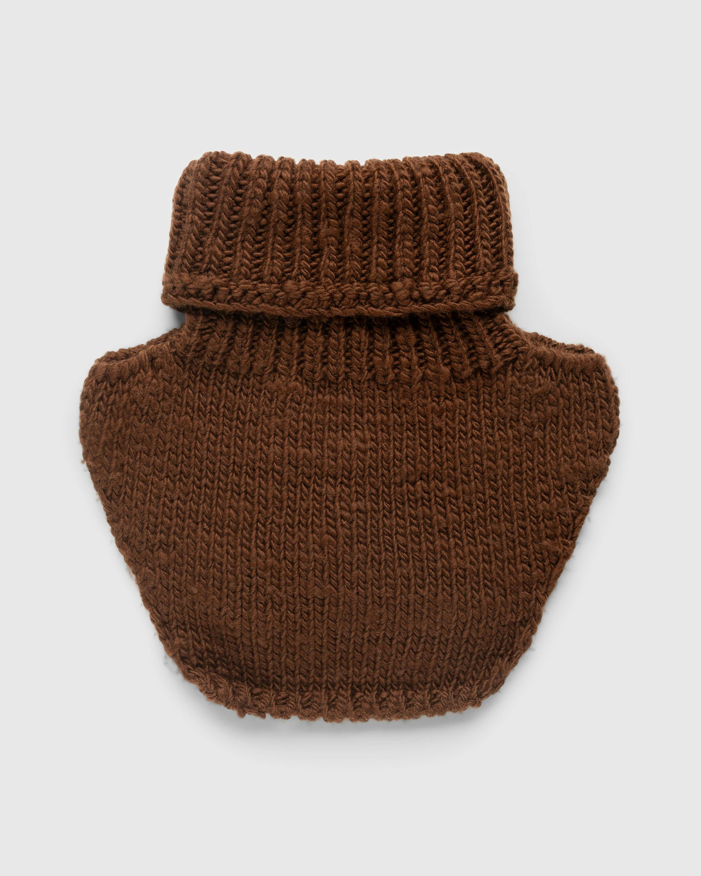 null - Wool Neck Gaiter Brown - Accessories - Brown - Image 2