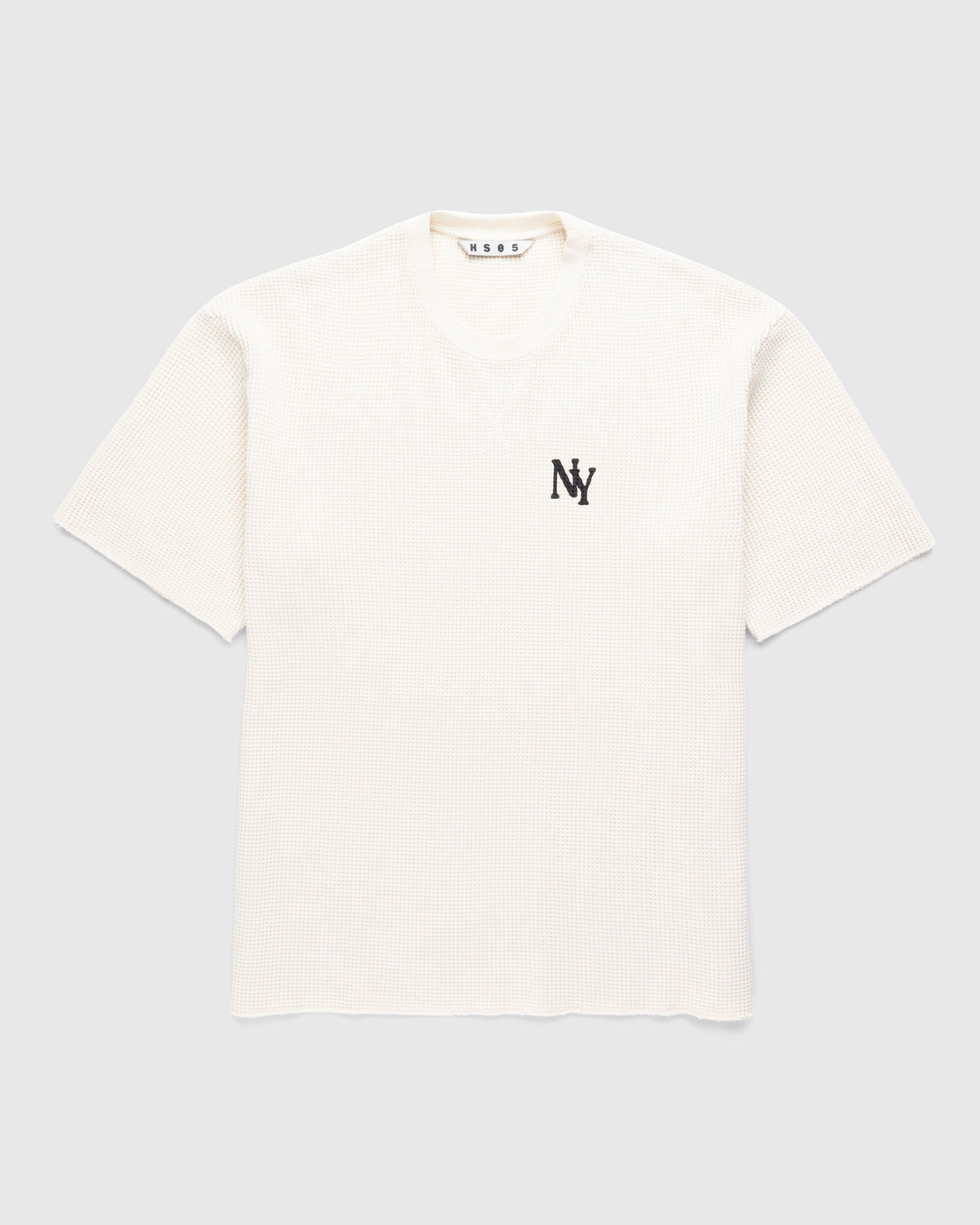 Highsnobiety - Neu York Thermal T-Shirt Eggshell - Clothing - Beige - Image 1