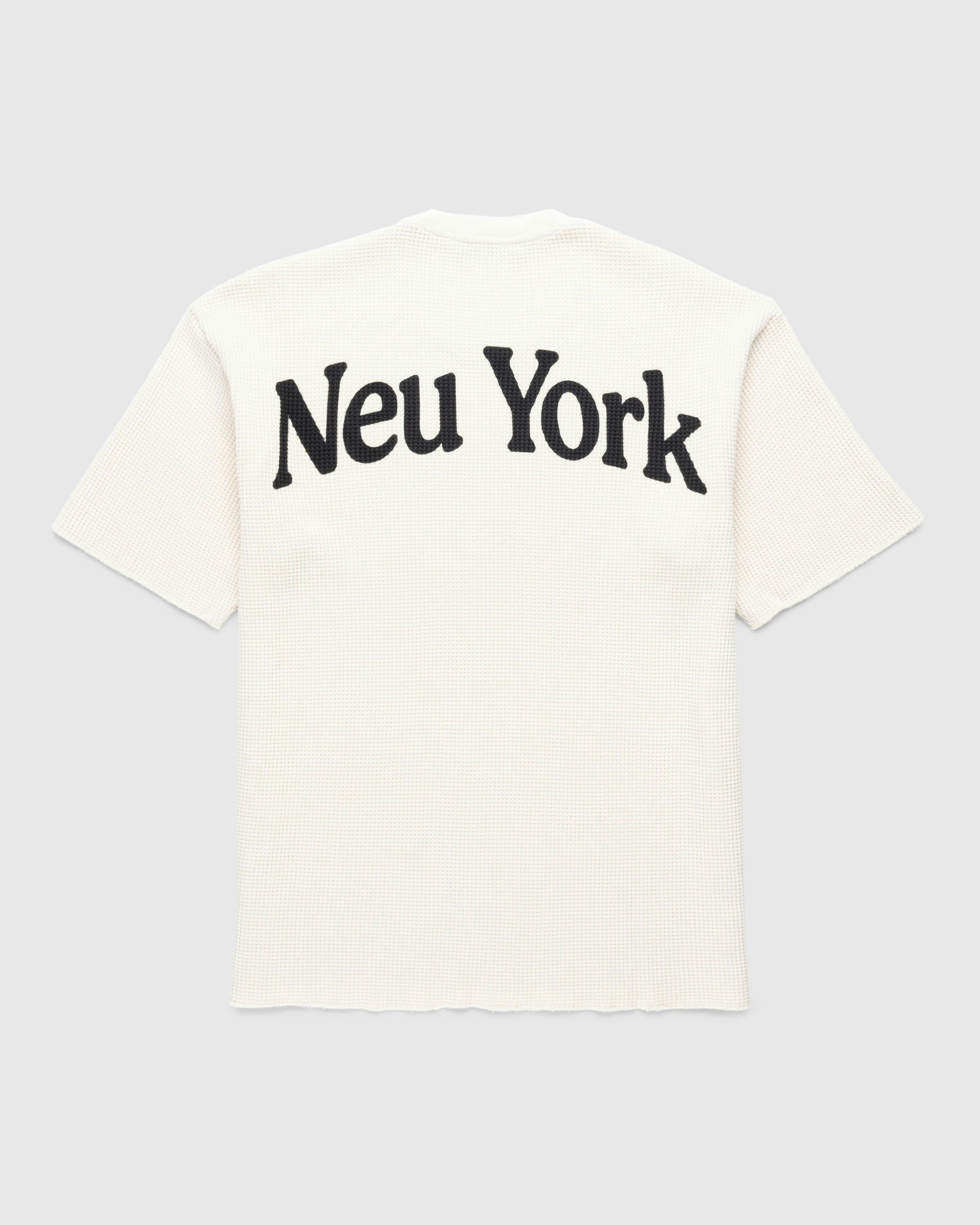 Highsnobiety - Neu York Thermal T-Shirt Eggshell - Clothing - Beige - Image 2