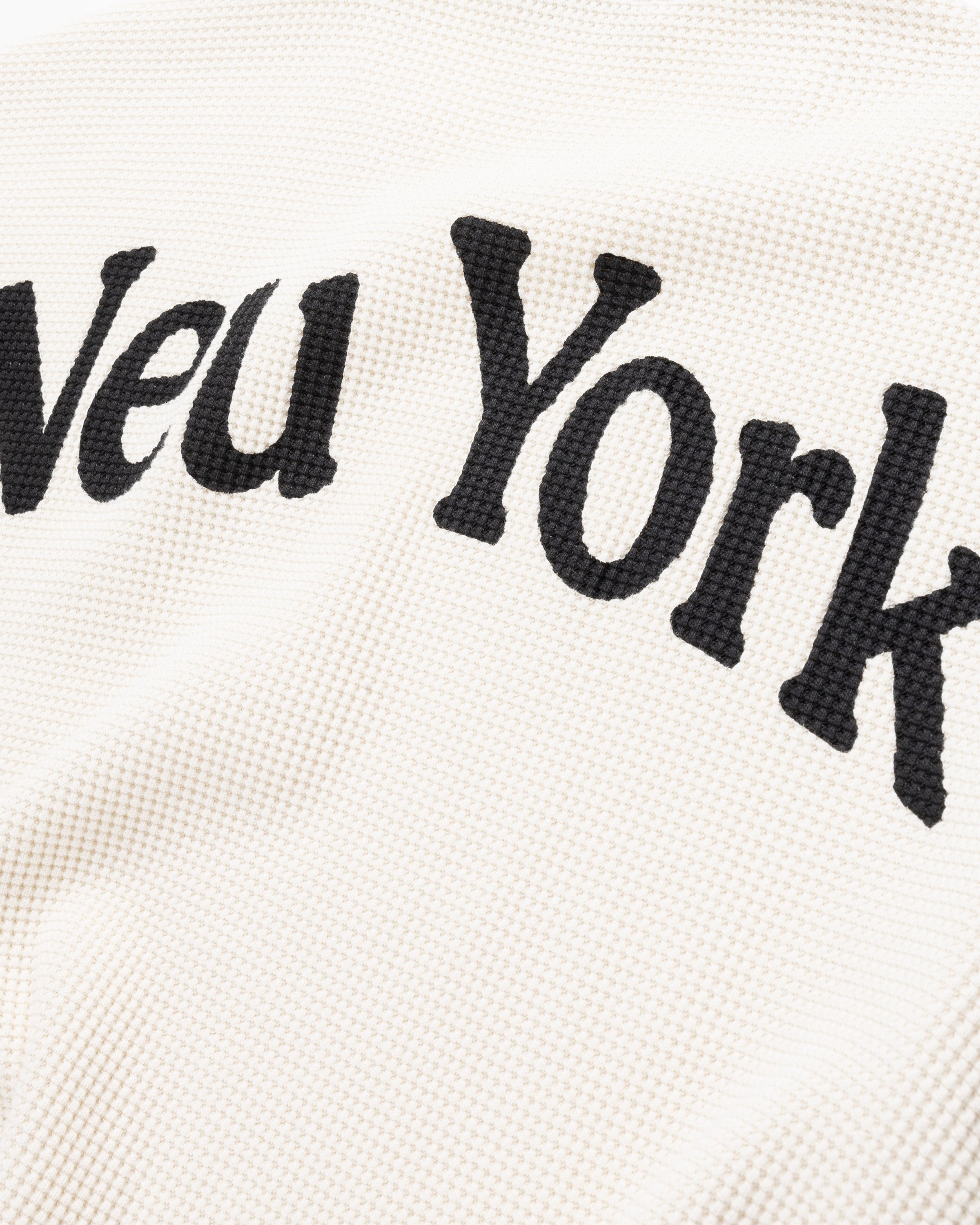 Highsnobiety - Neu York Thermal T-Shirt Eggshell - Clothing - Beige - Image 6