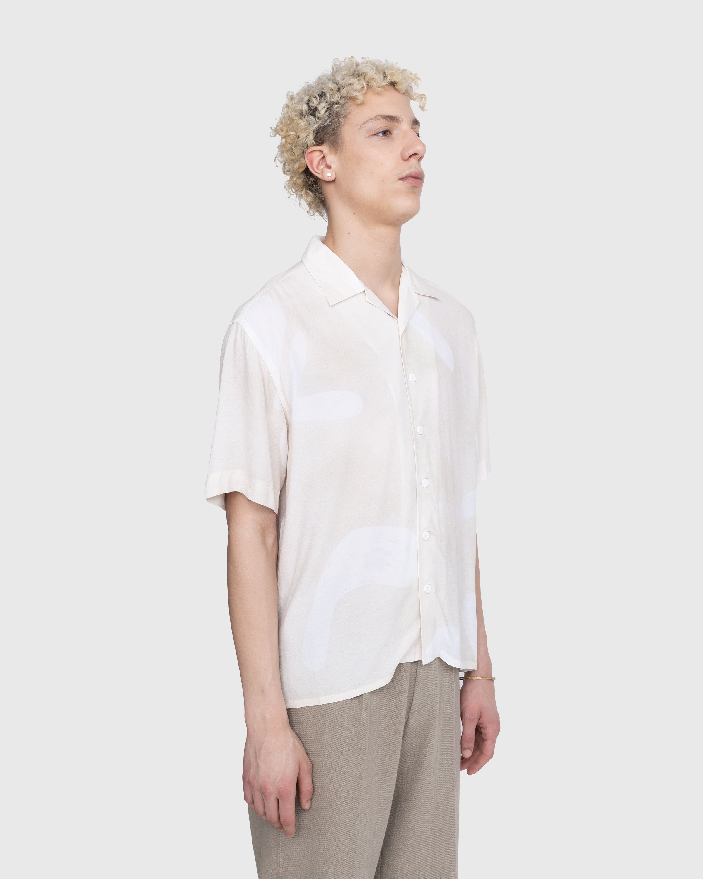 Bonsai - Bowling Shirt Ivory - Clothing - Beige - Image 3