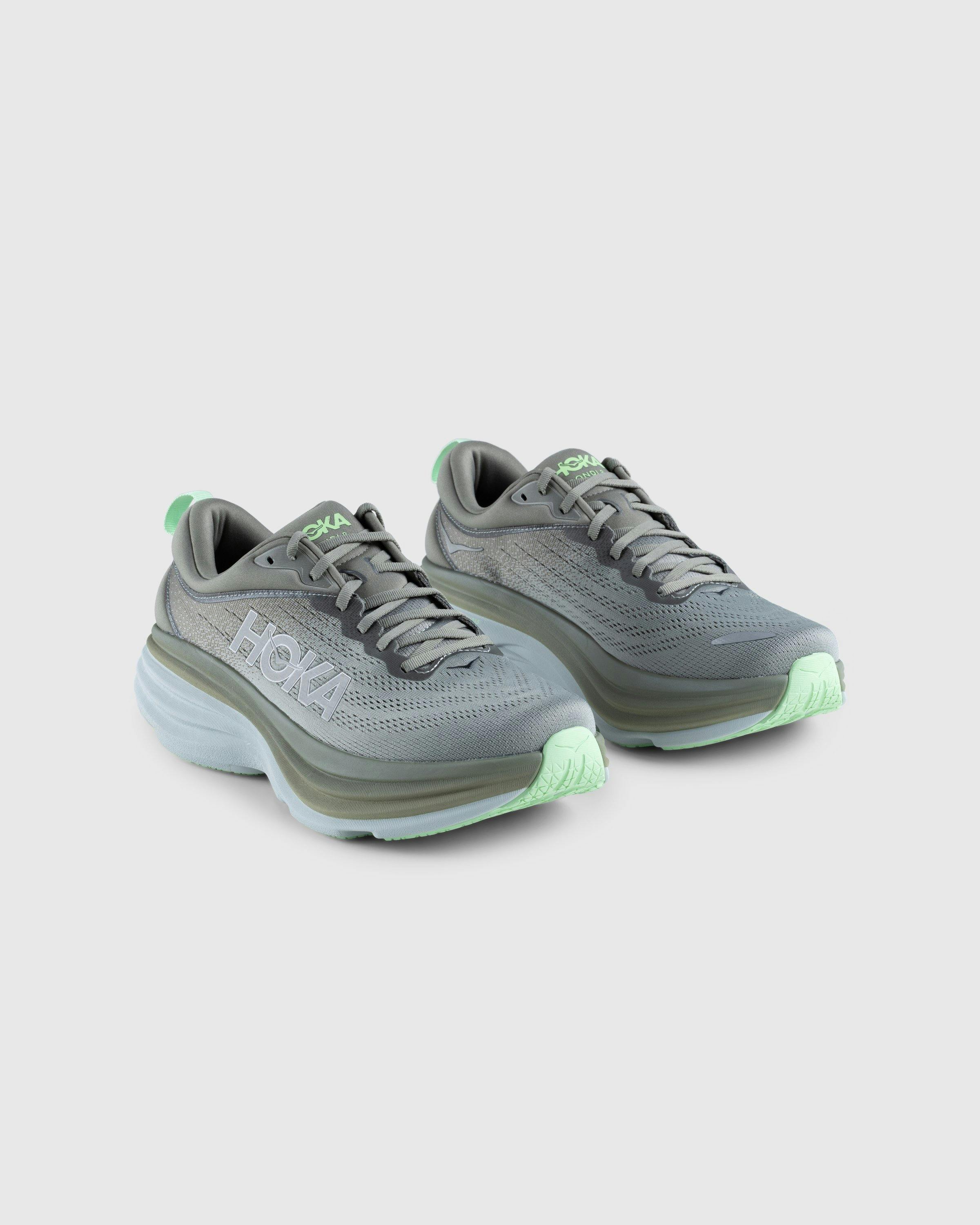 HOKA - Bondi 8 Green - Footwear - Green - Image 3