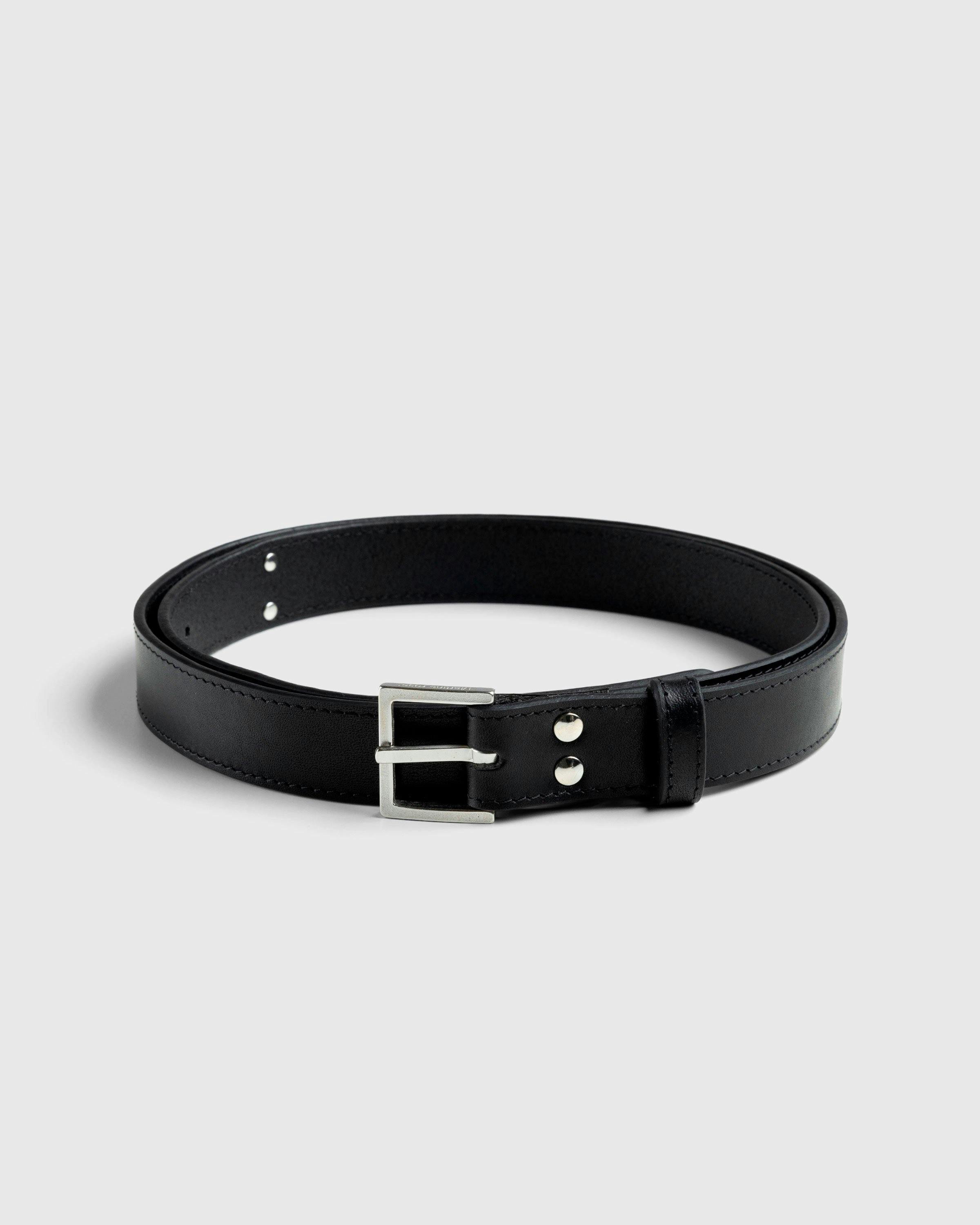 Martine Rose - Sex Letter Belt Black - Accessories - Green - Image 1