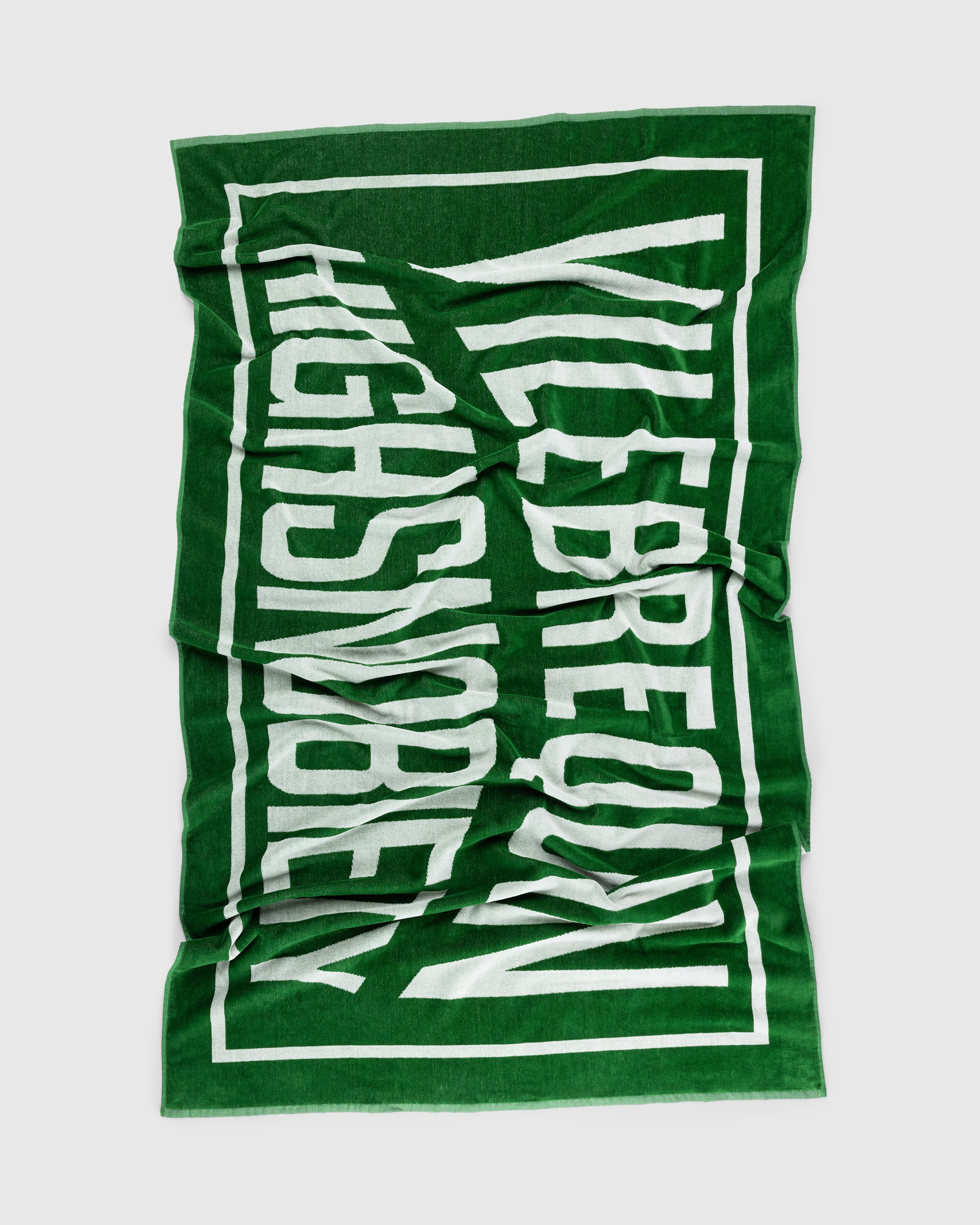 Vilebrequin x Highsnobiety - Logo Towel Sand - Lifestyle - Green - Image 1