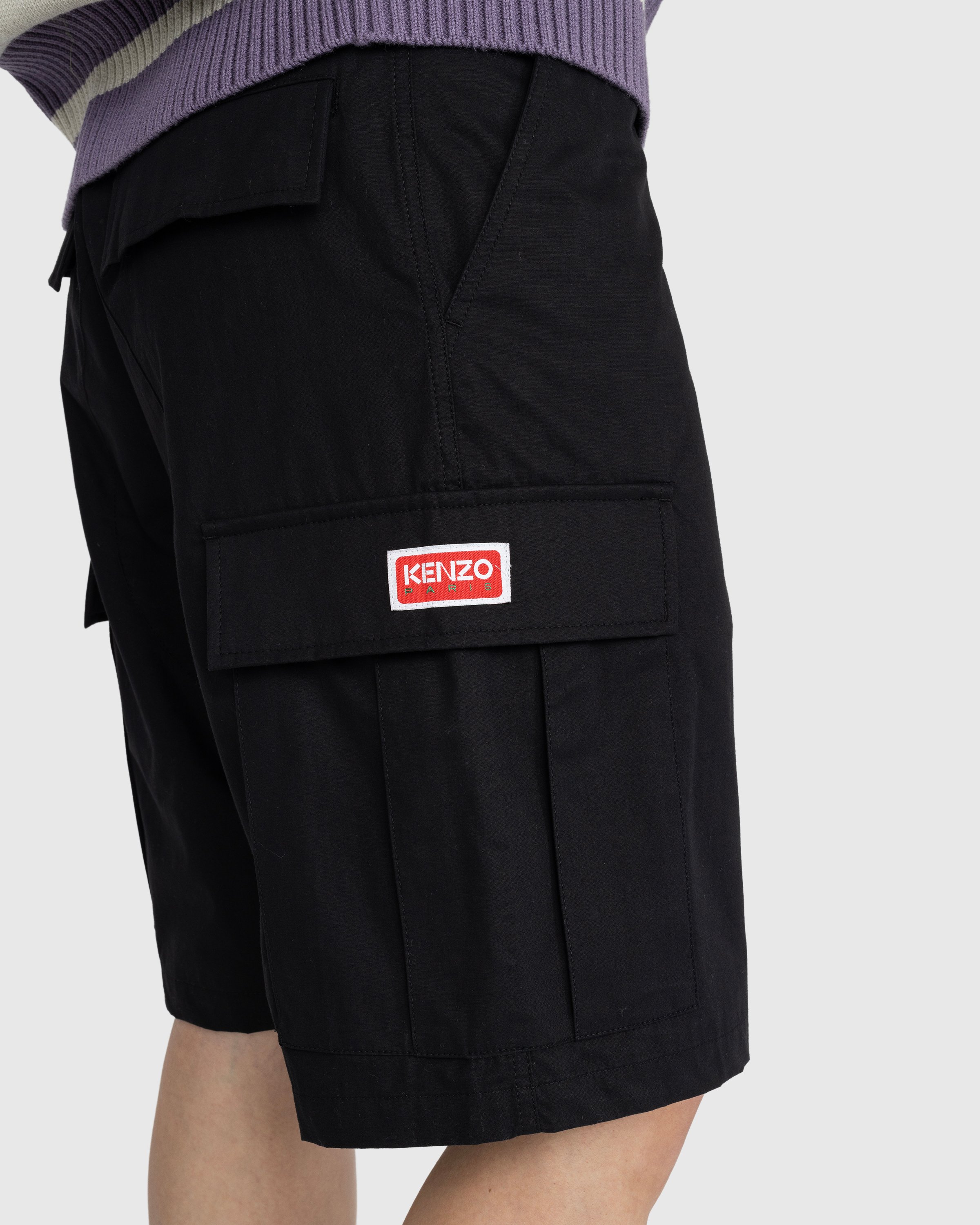 Kenzo - Cargo Shorts - Clothing - Black - Image 5