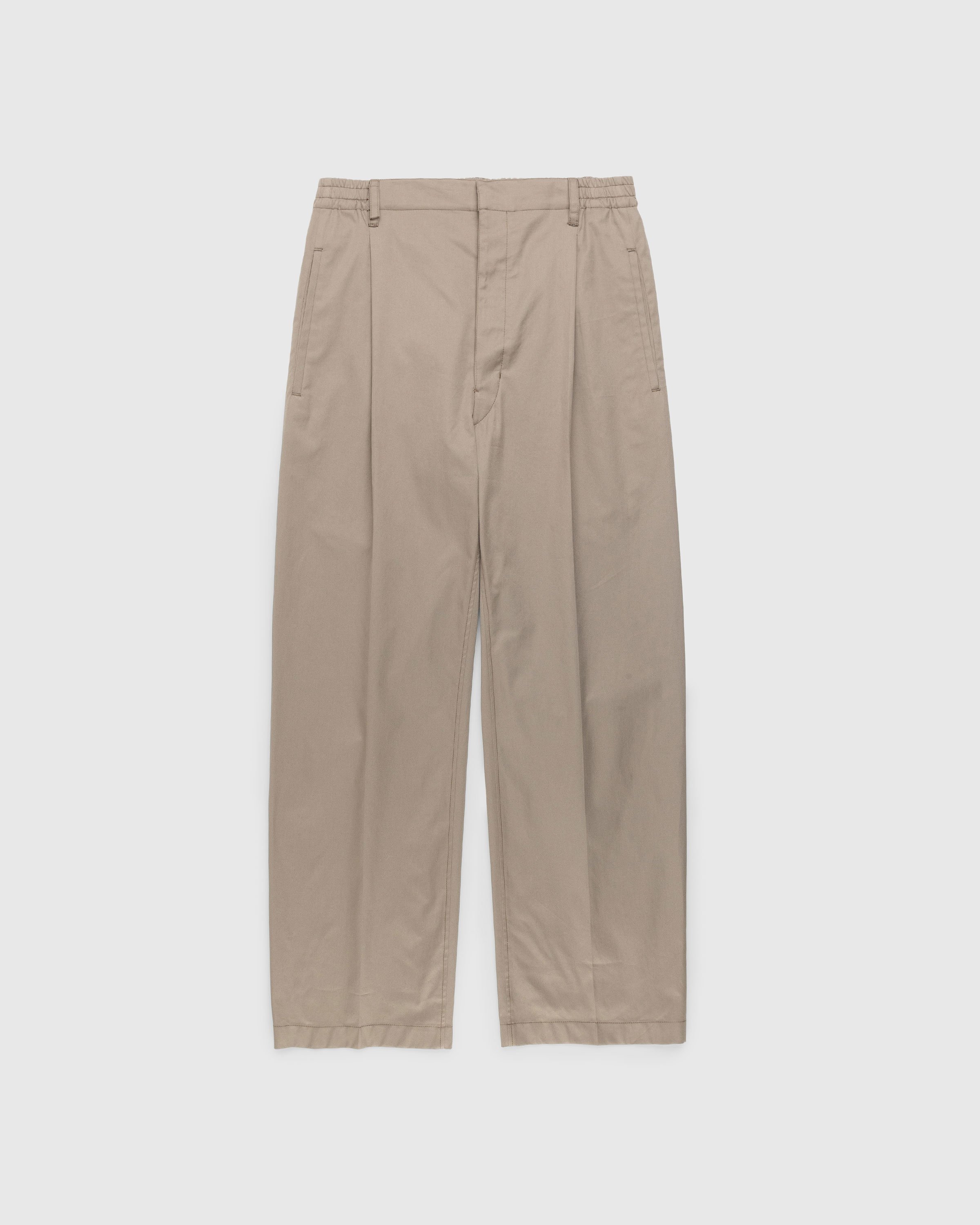 Lemaire - Easy Pleated Pants Beige - Clothing - Beige - Image 1