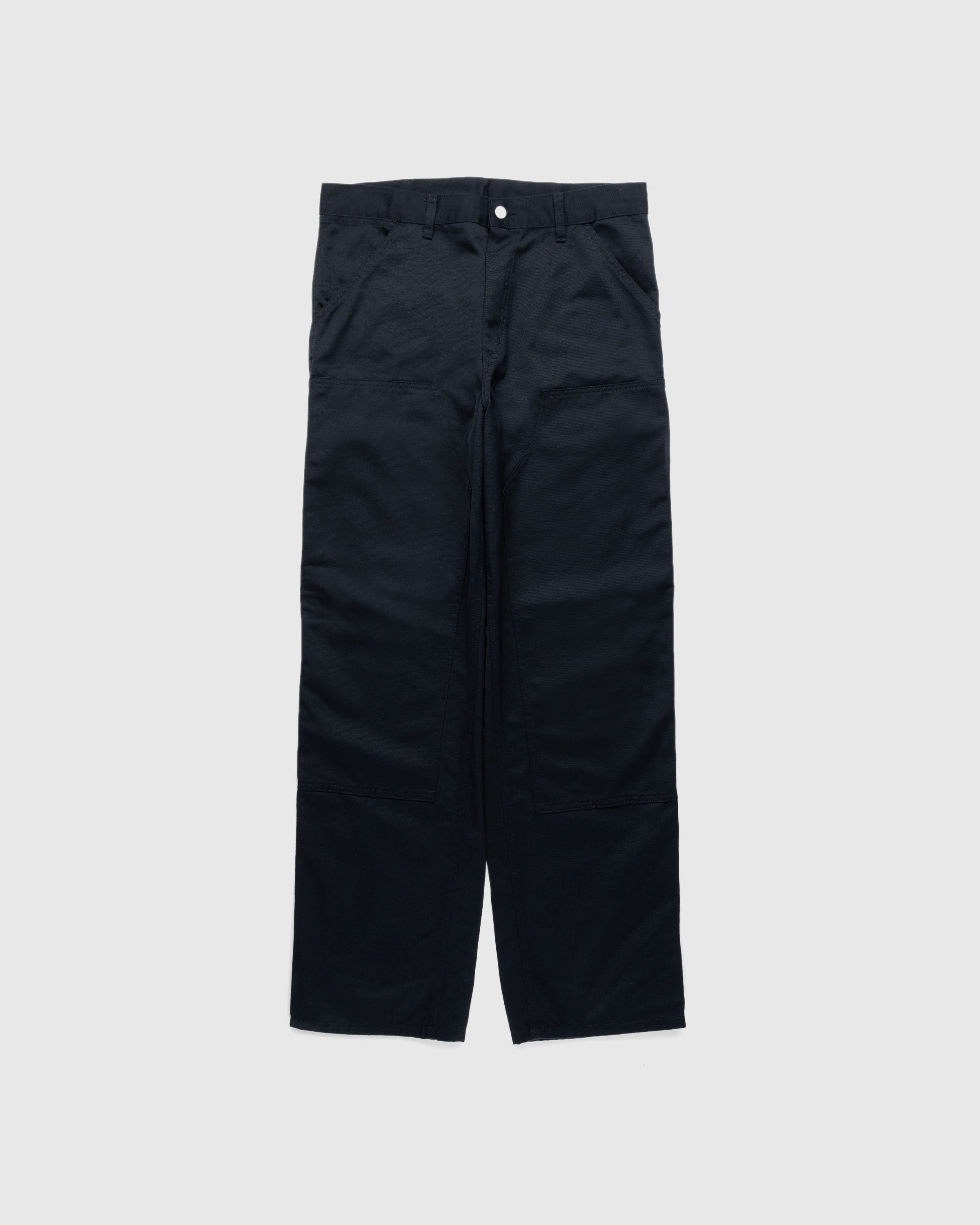 Carhartt WIP - Double Knee Pant Black /rinsed - Clothing - Black - Image 1