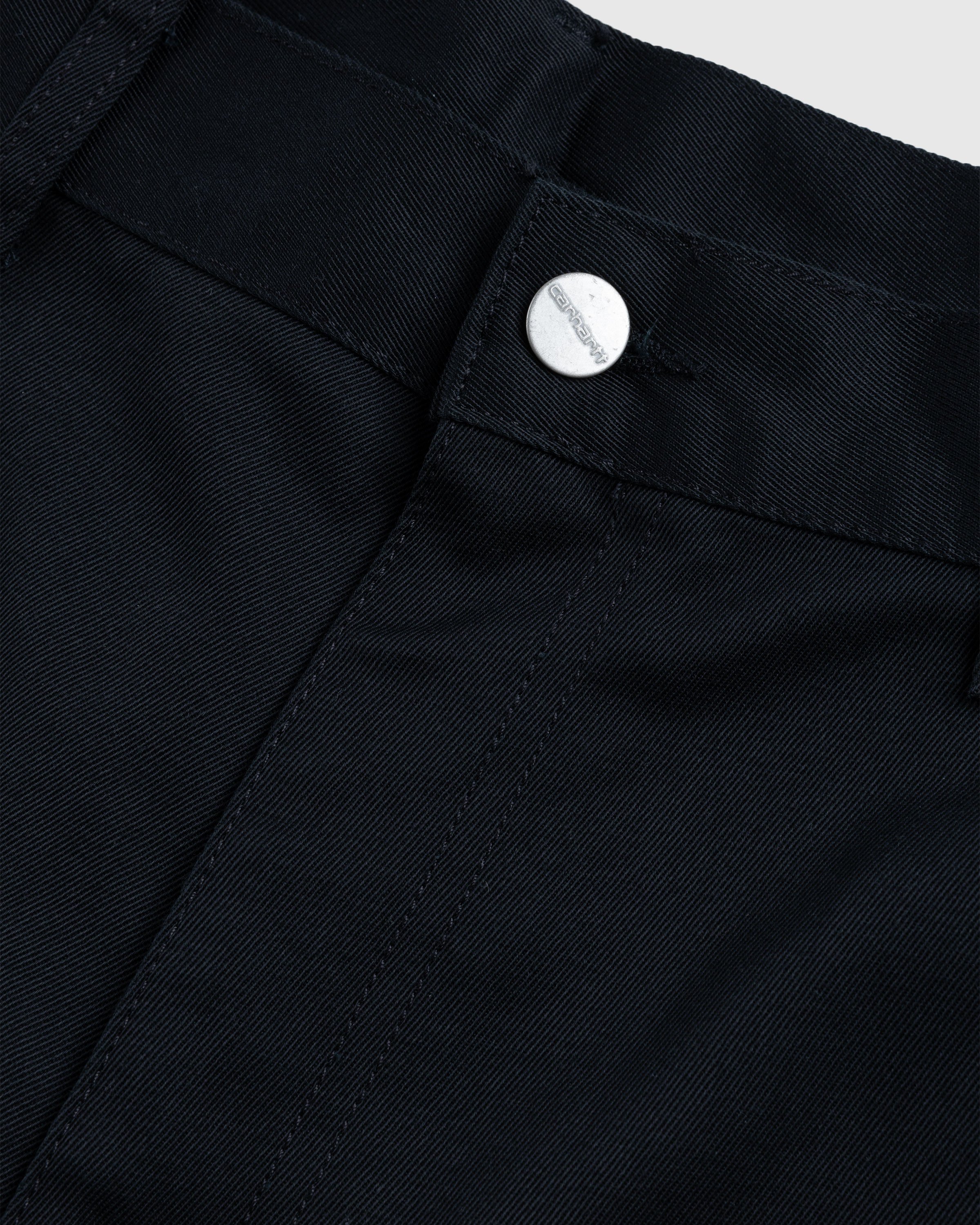Carhartt WIP - Double Knee Pant Black /rinsed - Clothing - Black - Image 5