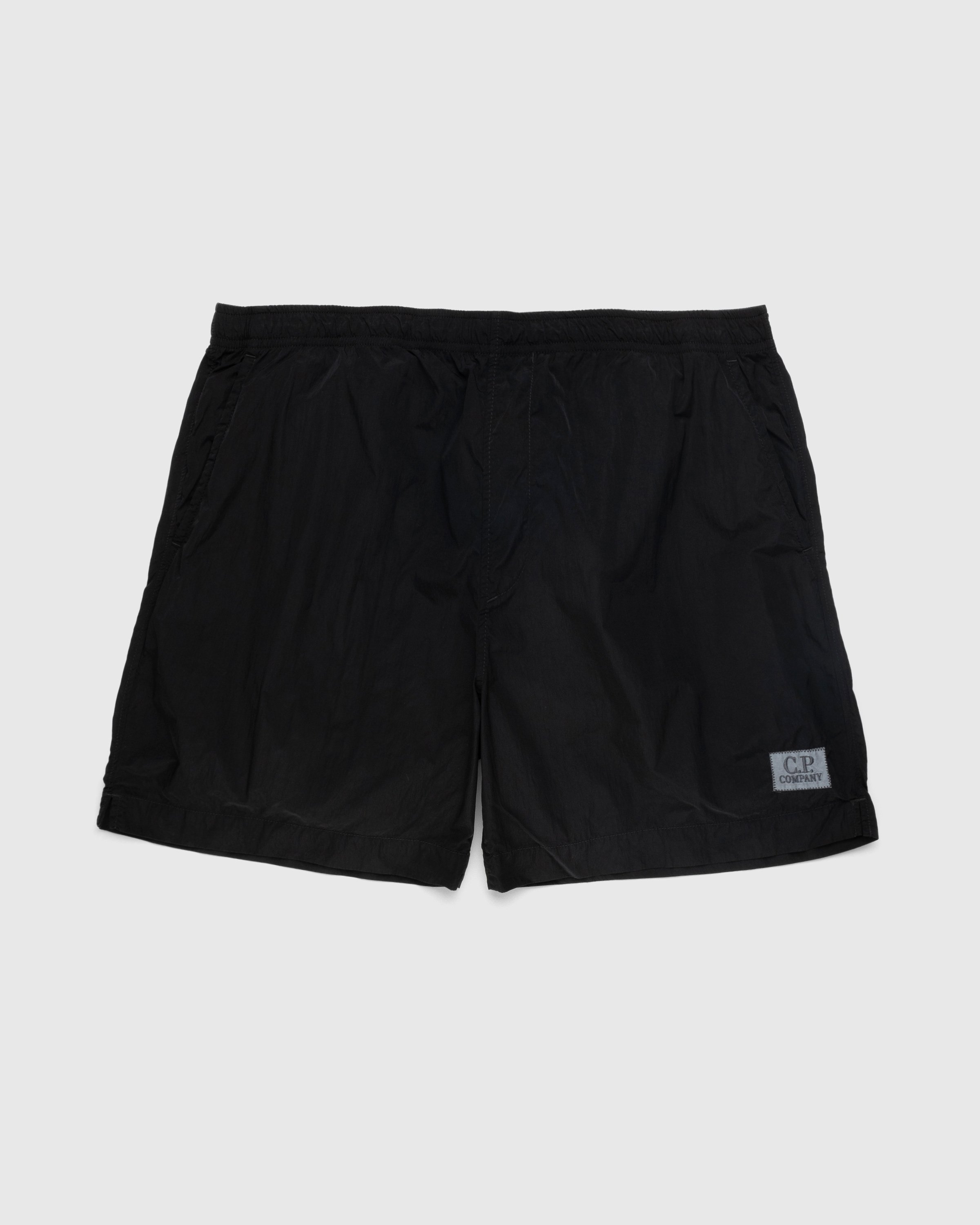C.P. Company - Eco-Chrome Swim Shorts Black - Clothing - Black - Image 1
