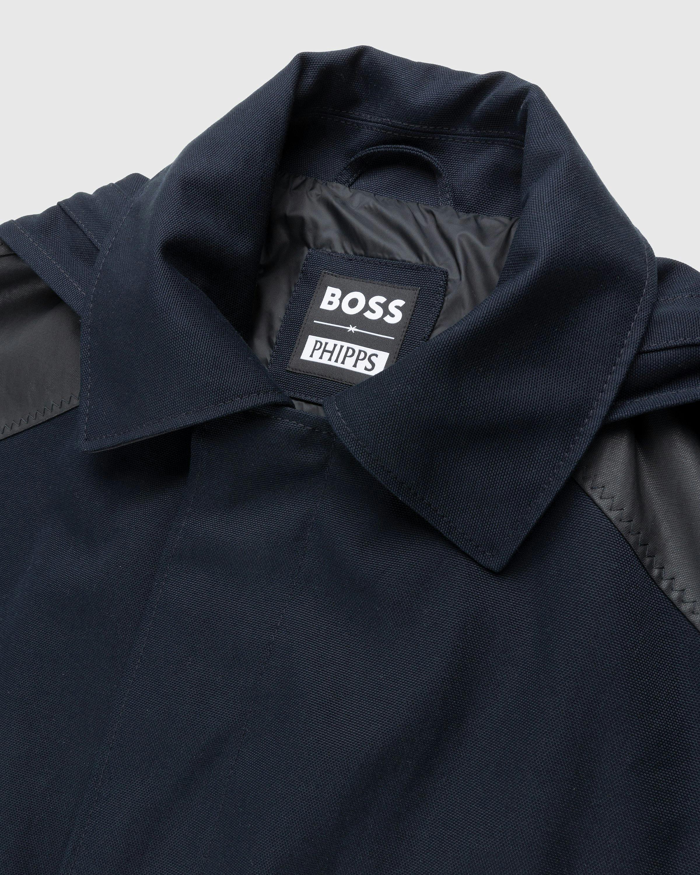 BOSS x Phipps - Water-Repellent Jacket Dark Blue - Clothing - Black - Image 4